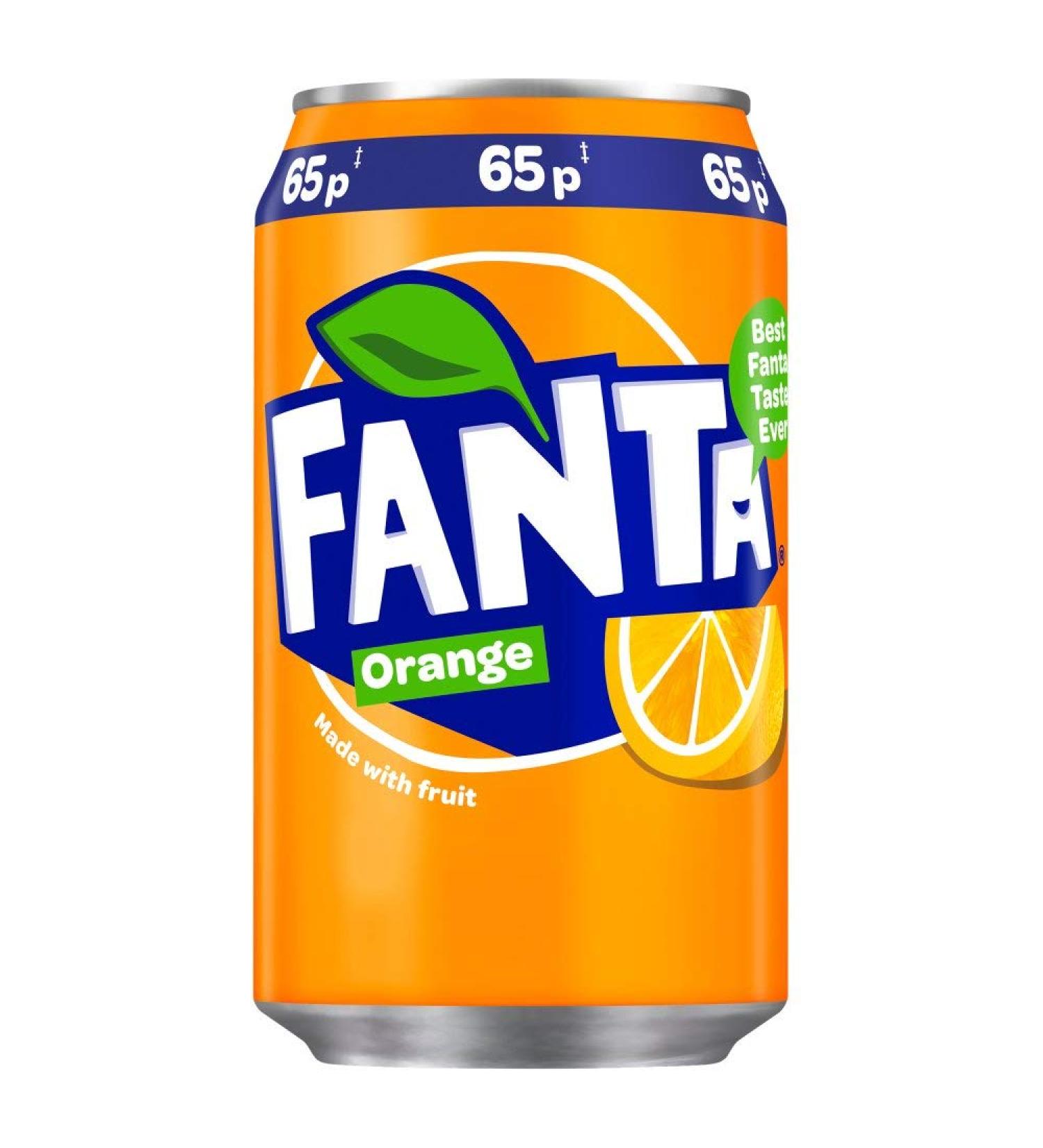 Coca Cola Fanta Orange Can 330ml - Pack of 1 - Buy Online on GoSupps.com