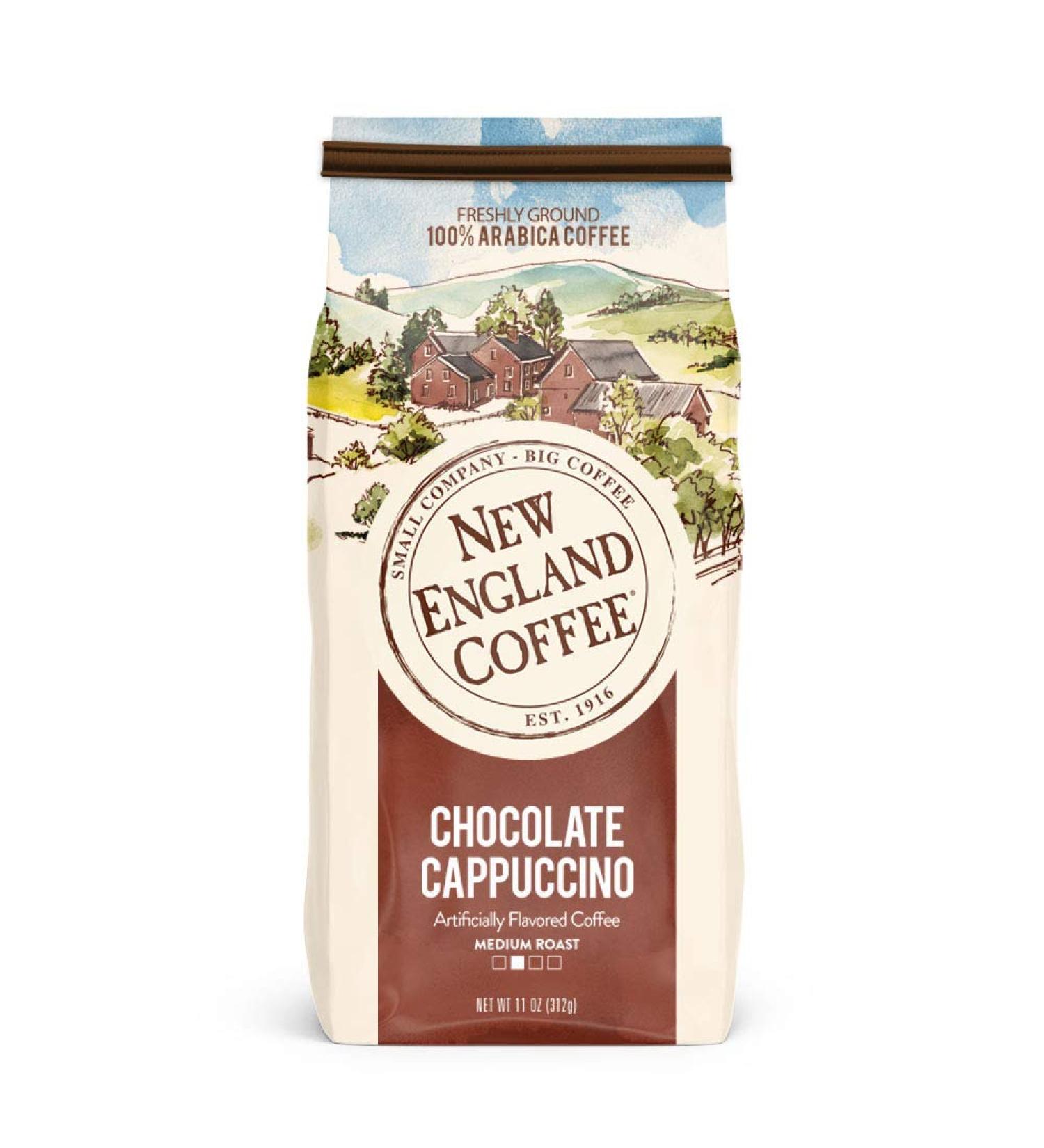 New England Coffee Chocolate Cappuccino 11 Ounce - Buy Online on GoSupps.com