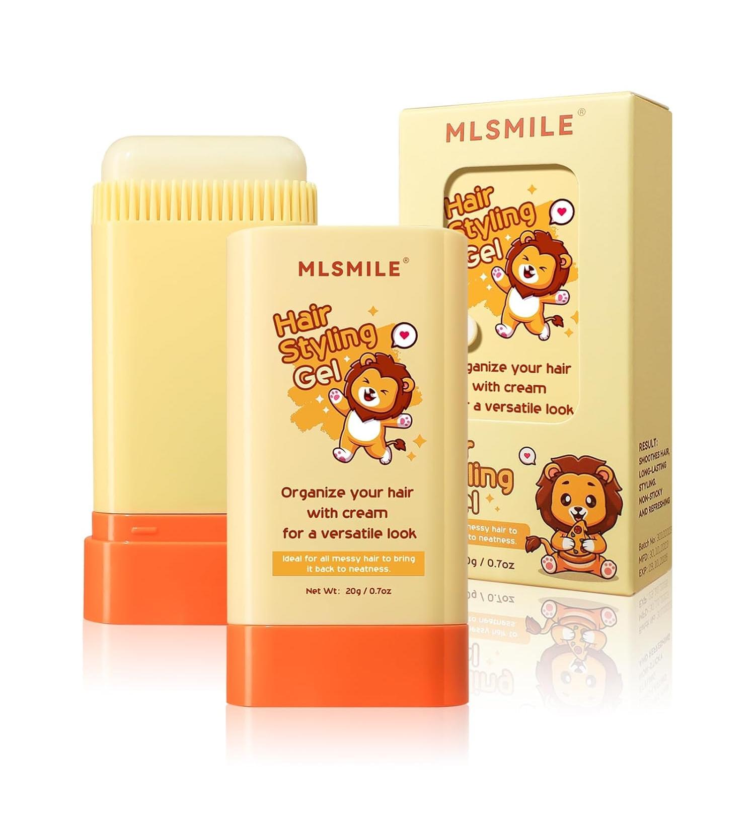 Cire Coiffante pour B b et Enfants avec Peigne Int gr - Stylo Anti-Frisottis Non Gras pour M ches Rebelles et Contours - Soin Capillaire Rafra chissant Set A - Buy Online on GoSupps.com