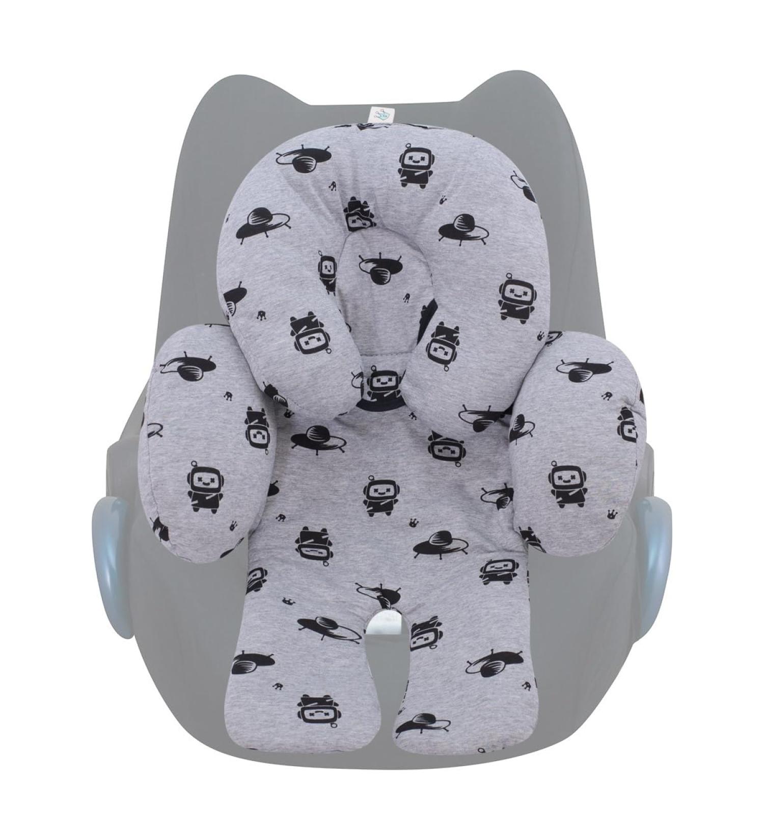 JYOKO Kids Anti-Allergy Reducer 100% Cotton Robot Space Head and Body Support 2-Piece Set - Buy Online on GoSupps.com