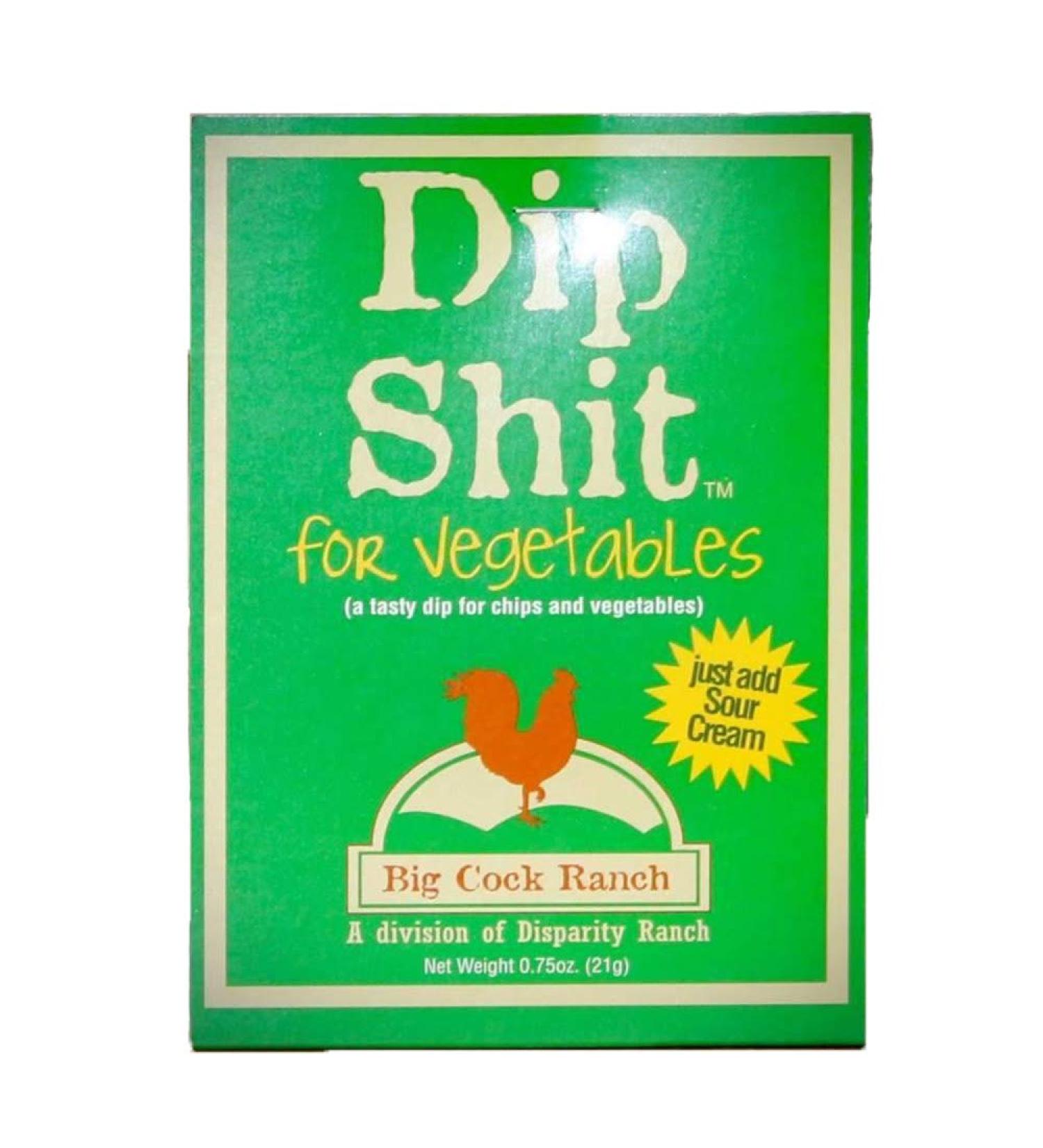 Dip Shit .75oz Pouch (Pack of 6) (Chip and Vegetable Dip)
