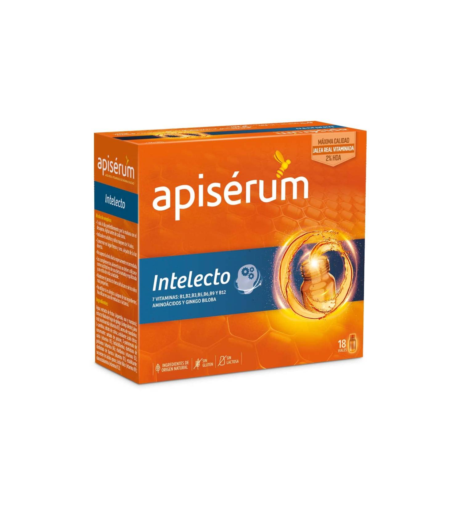  APISERUM No brand name Apiserum Intellect 18 vials - Buy Online on GoSupps.com