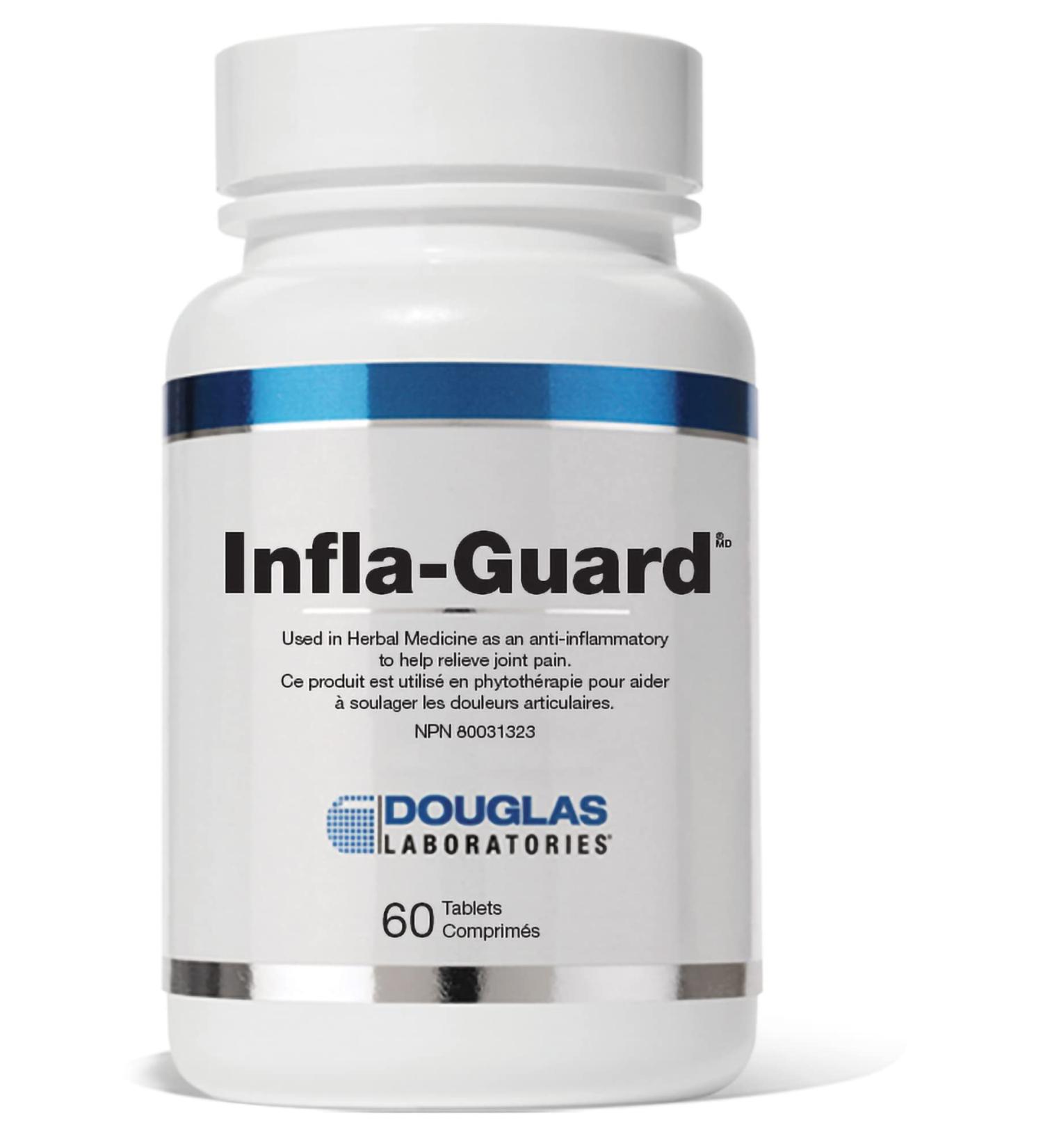 Douglas Laboratories Infla-Guard | Used in Herbal Medicine as an Anti-Inflammatory for Joint Pain* | 60 Tablets