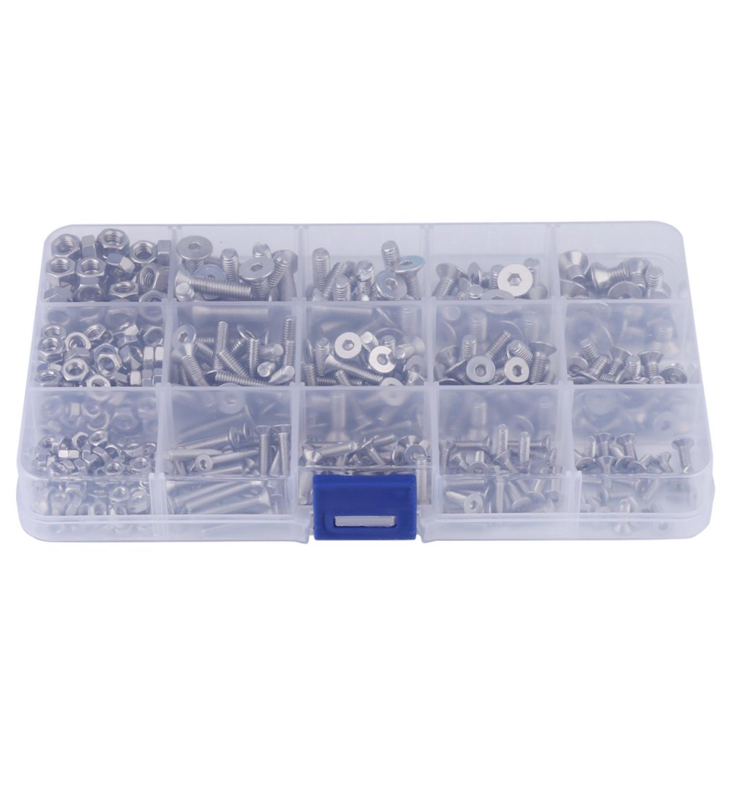 Assortiment de Broches C Fendues 90 Pi ces 11 Types M1.5 M2 M3 M4 M5 M6 avec tui 18x10x3 P - Buy Online on GoSupps.com