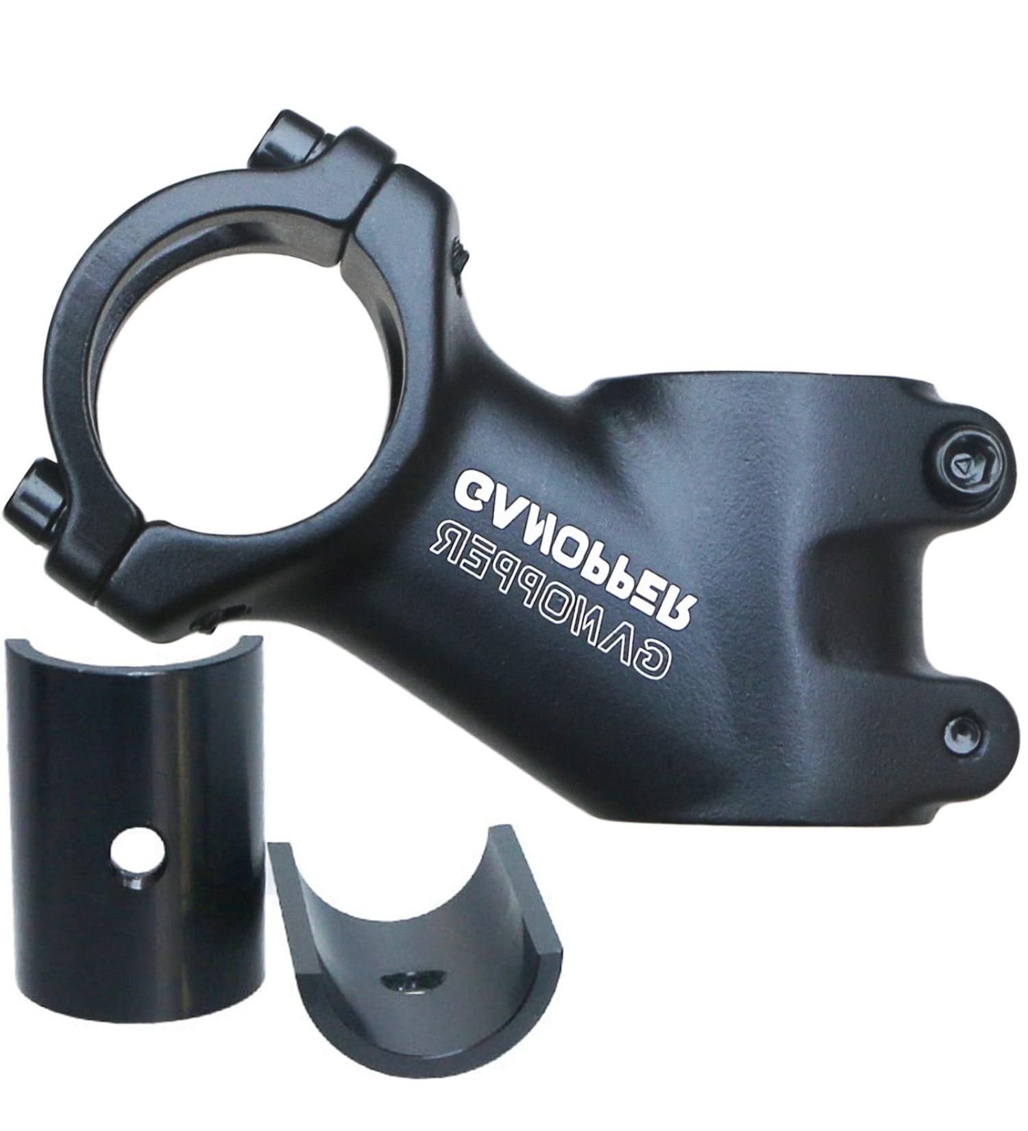 GANOPPER 35 Degree Universal Bike Stem - 70mm/80mm/90mm/100mm/110mm Road Bicycle Handlebar Stem with Shim - Buy Online on GoSupps.com