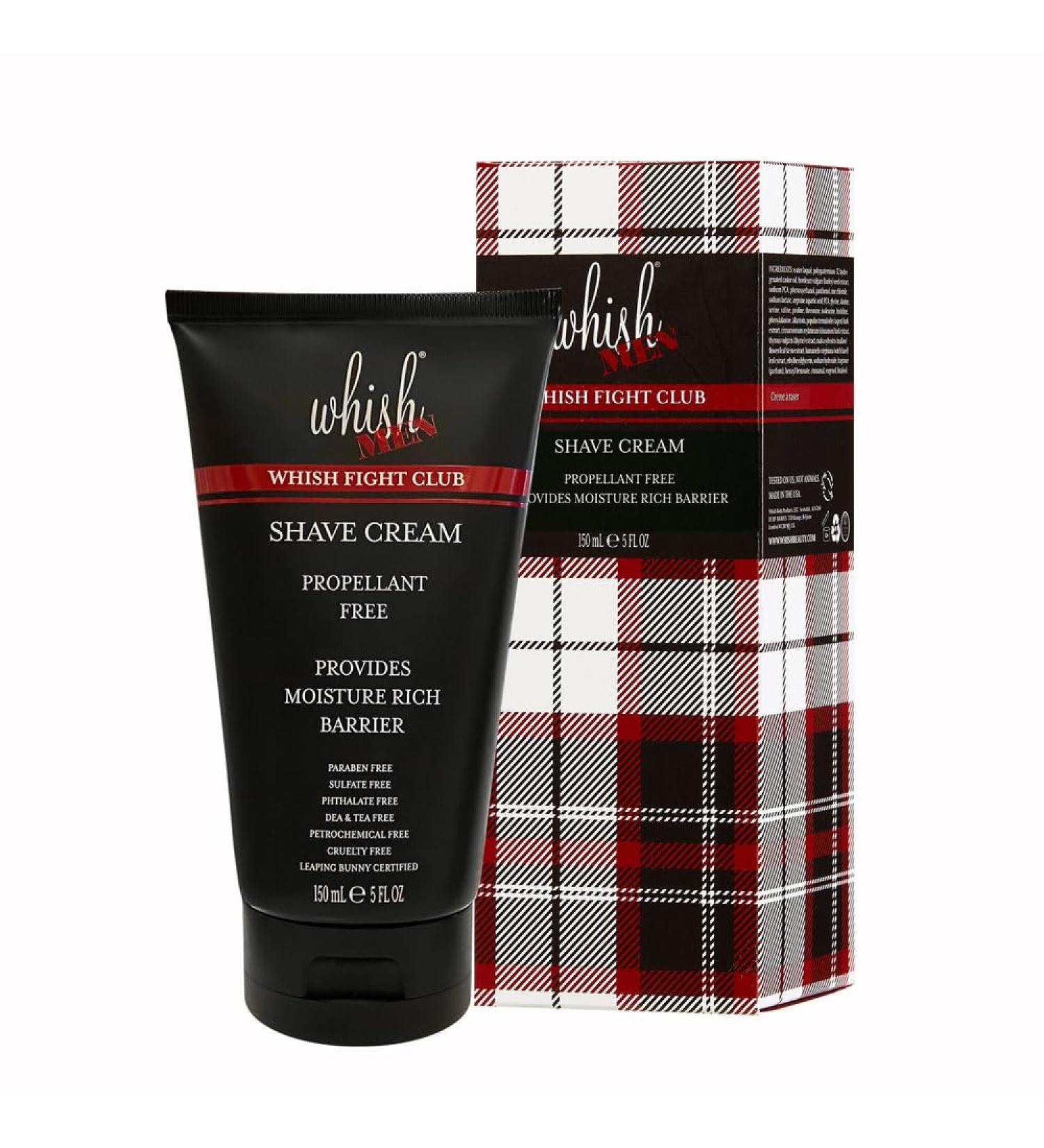 Buy Whish Men's Fight Club Shaving Cream - Premium Shaving Experience Worldwide Shipping - Buy Online on GoSupps.com