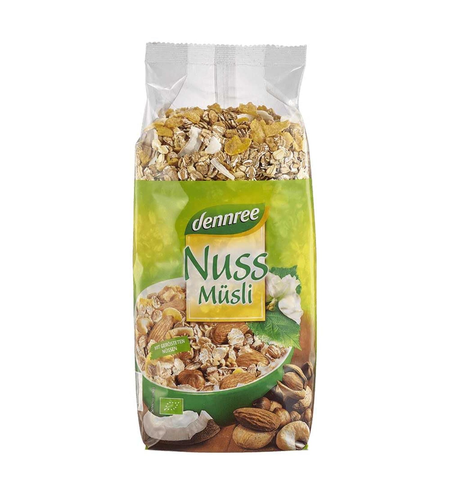 dennree dennree Nut Muesli (750 g) - Organic