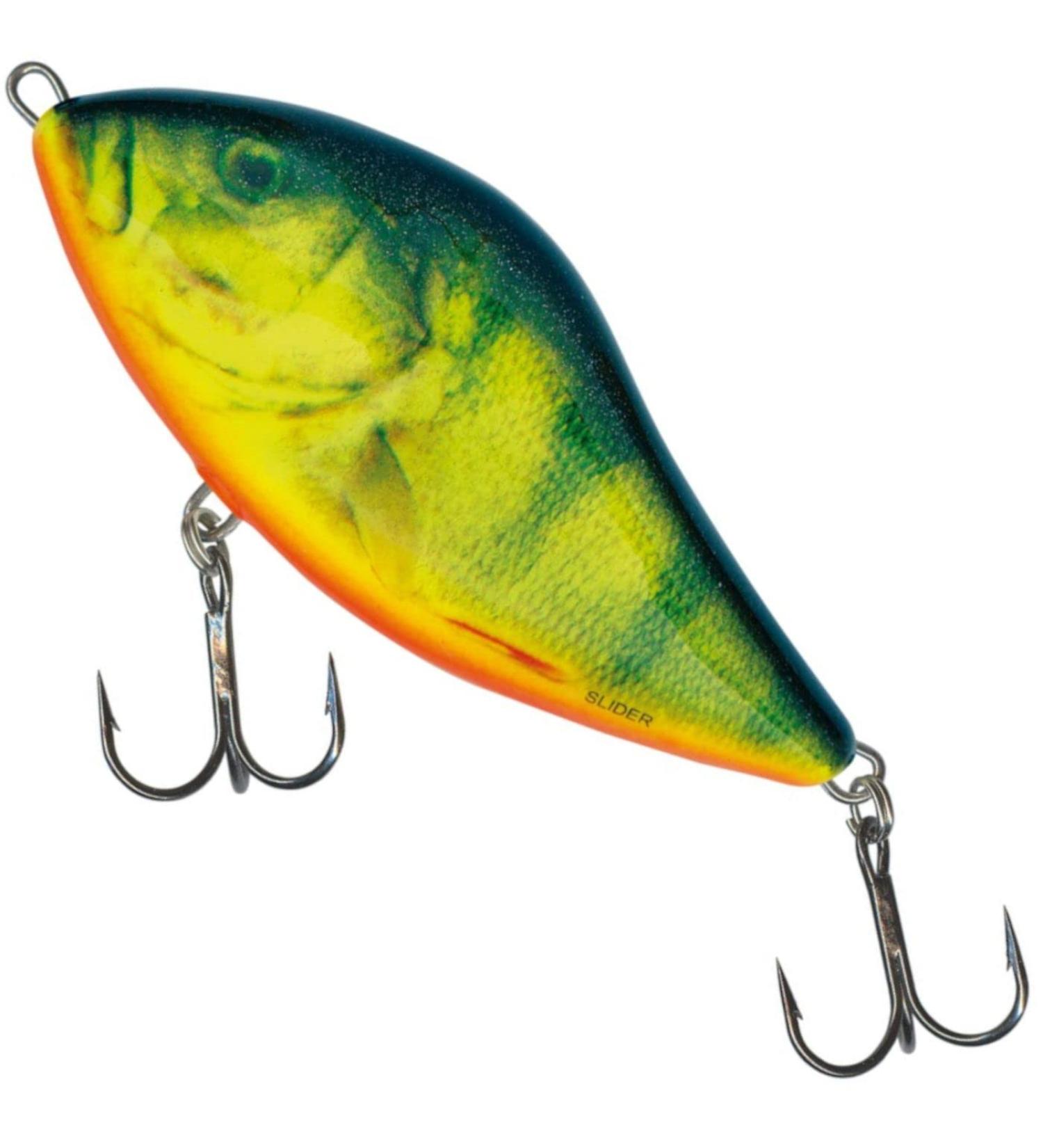 Salmo Wobbler Slider Rr 5cm / 8g / sinking / 1.0-0.5m Real Hot Perch