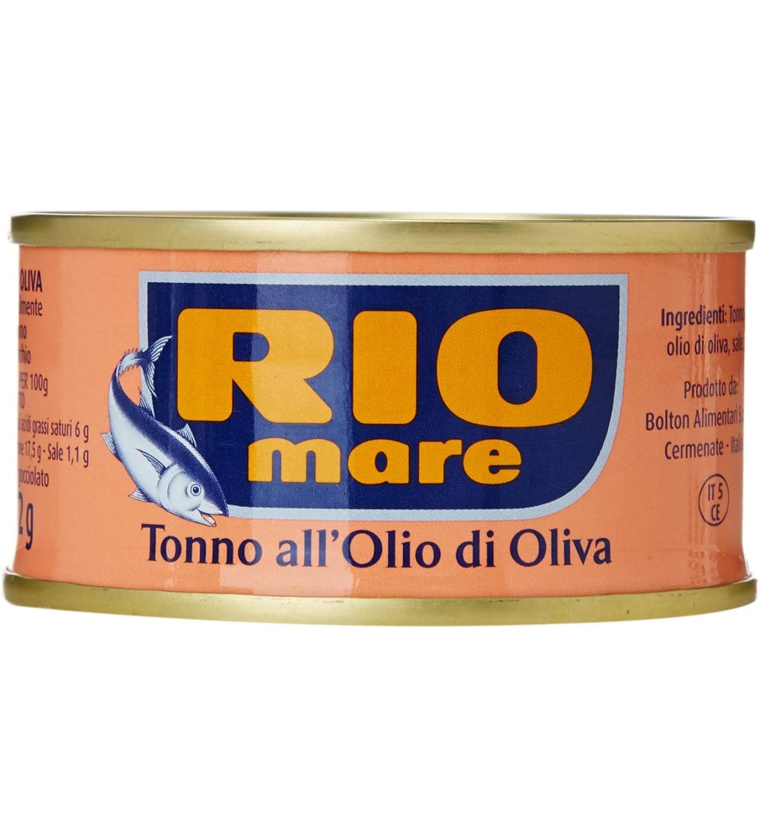 Rio Mare Tonno all'olio di oliva Pack of 7 cans of tuna in olive oil 80 g
