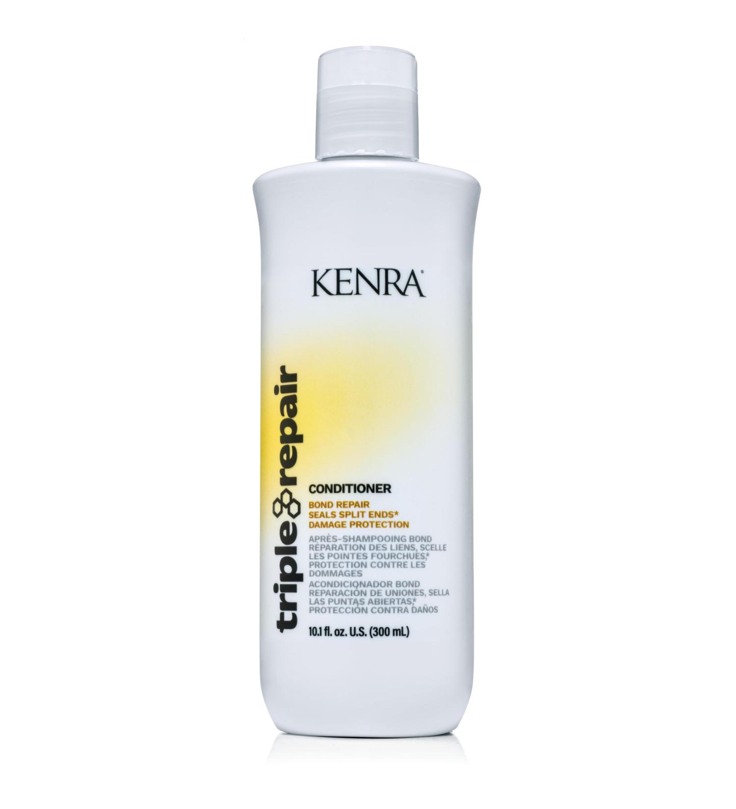 Kenra Triple Repair Conditioner | Strengthen & Repair Damaged Hair | Split Ends & Bond Builder | Sulfate-Free 10.1 oz - Buy Online on GoSupps.com