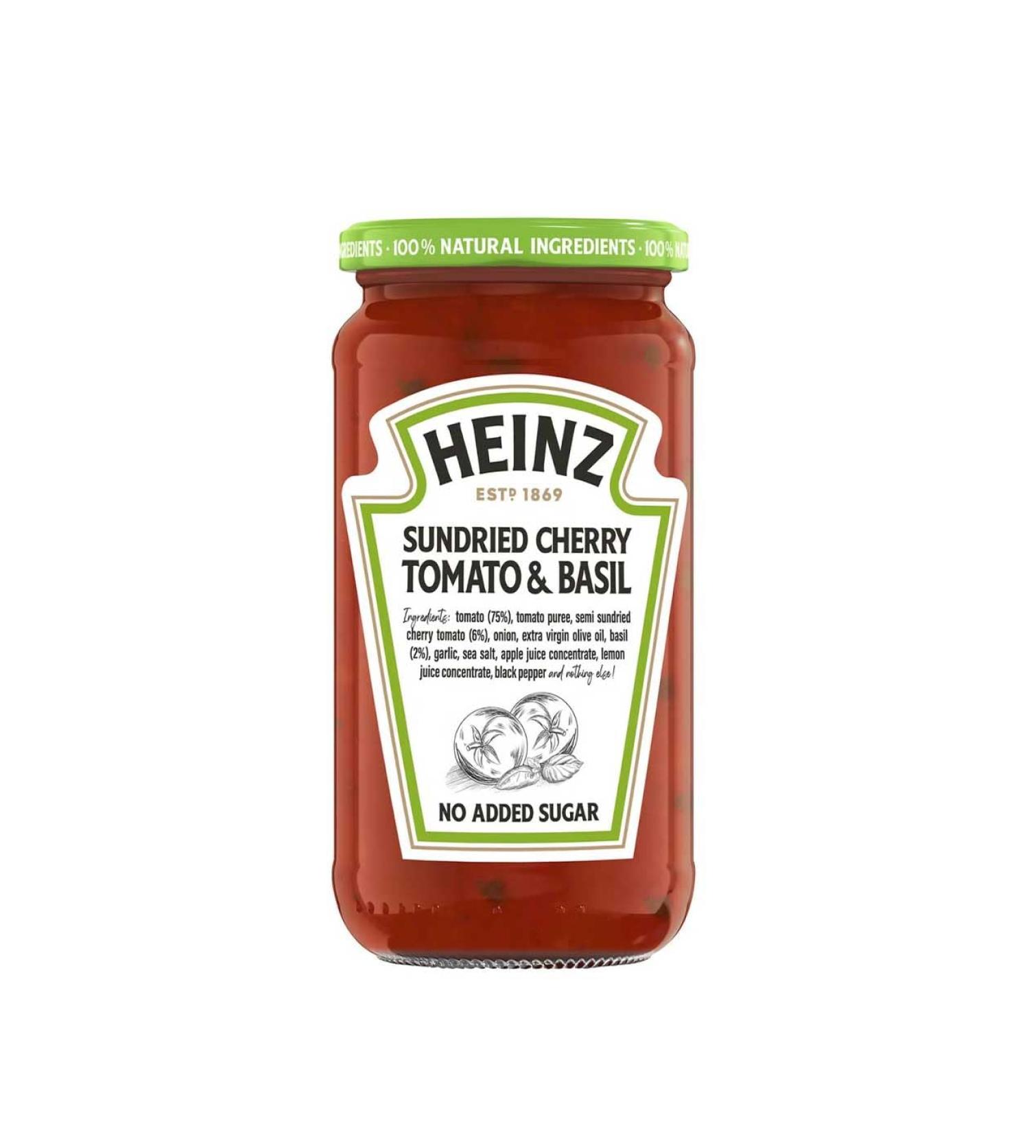 Heinz Pasta Sauce Sundried Tomato & Basil 6 units 490 g
