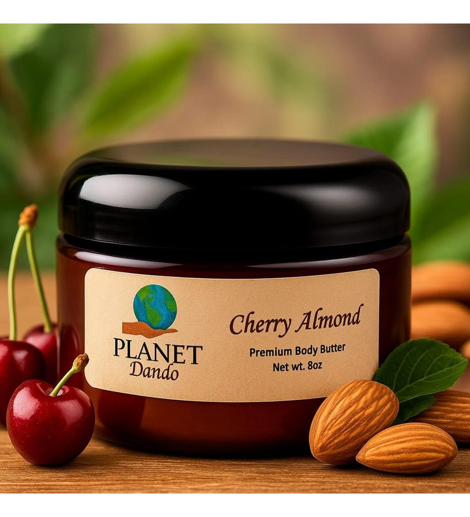 Planet Dando Cherry Almond Whipped Body Butter Nourishing Rich Shea Butter 8oz (Pack of 1) - Buy Online on GoSupps.com