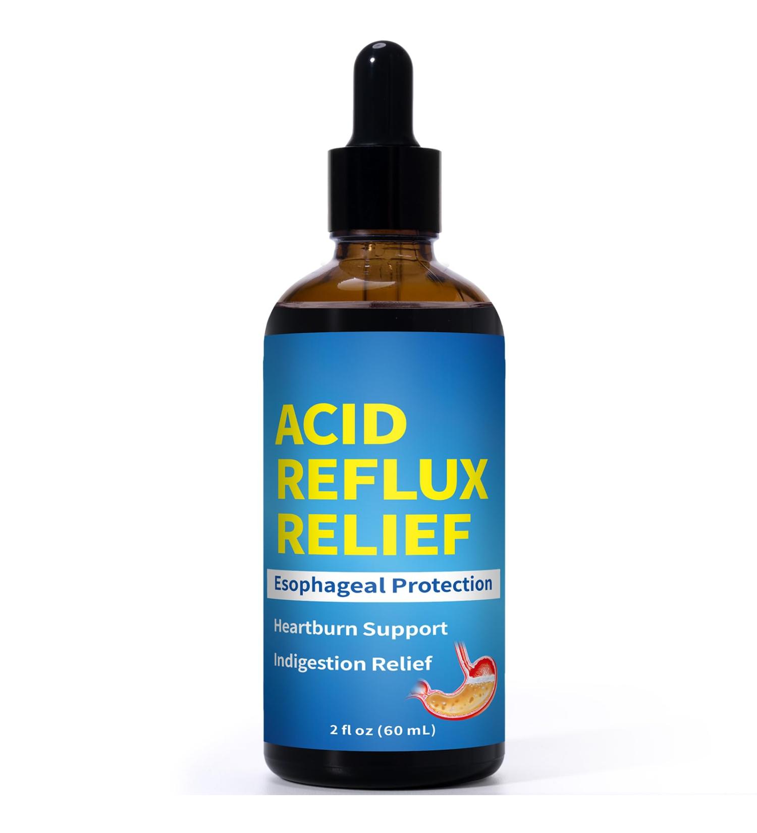 Euphea Esophageal Repair Drops for Acid Reflux Supports Esophagus Protect Heartburn Relief Digestion & Throat Support Sodium Alginate for Acid Reflux Taste Well 60 ml - Buy Online on GoSupps.com