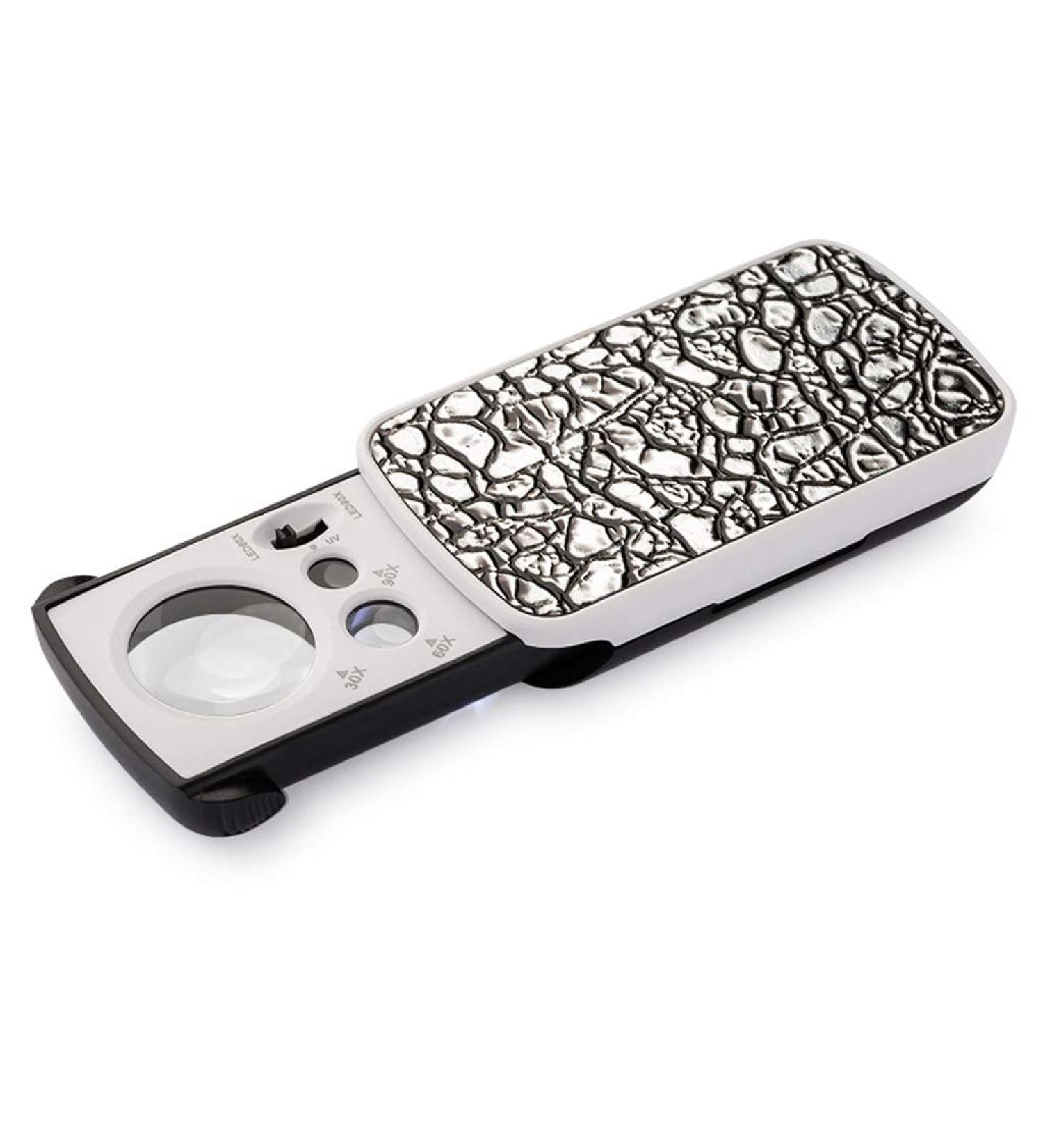 Magnifying Glasses Educational Hobby Magnifiers 30/60/90 Times Magnifying Glass Light Led Lighting Pull Hd Identification Antique Jewelry High Magnification Magnifying Glass - Buy Online on GoSupps.com