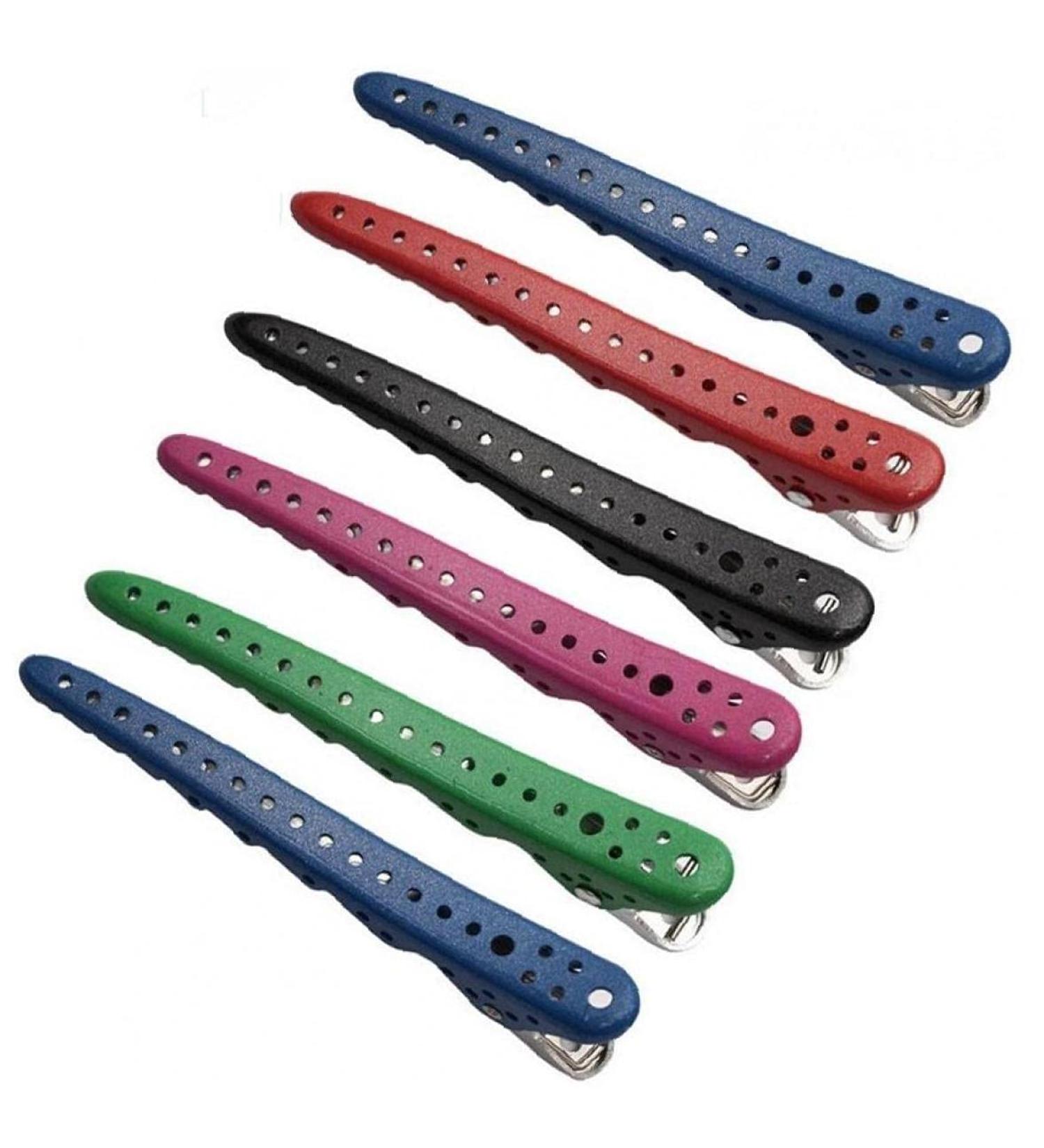 TOSSPER 6-Piece High-Quality Shark Hair Clips - Professional Hairdressing Arocodile Hair Pins - Buy Online on GoSupps.com