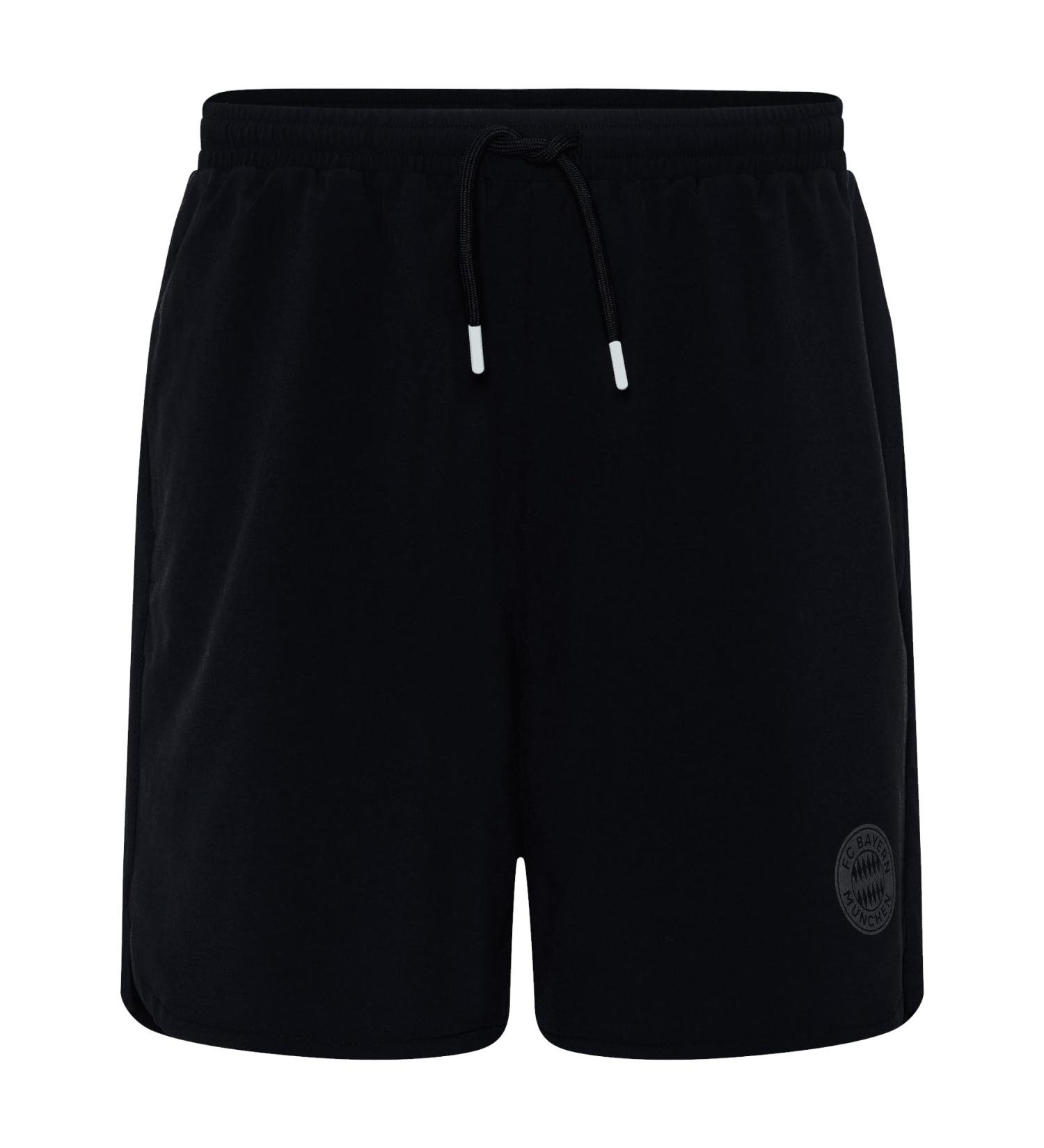 FC Bayern Munich Black Men's Shorts | Premium Sports Collection | Shop Internationally - Buy Online on GoSupps.com