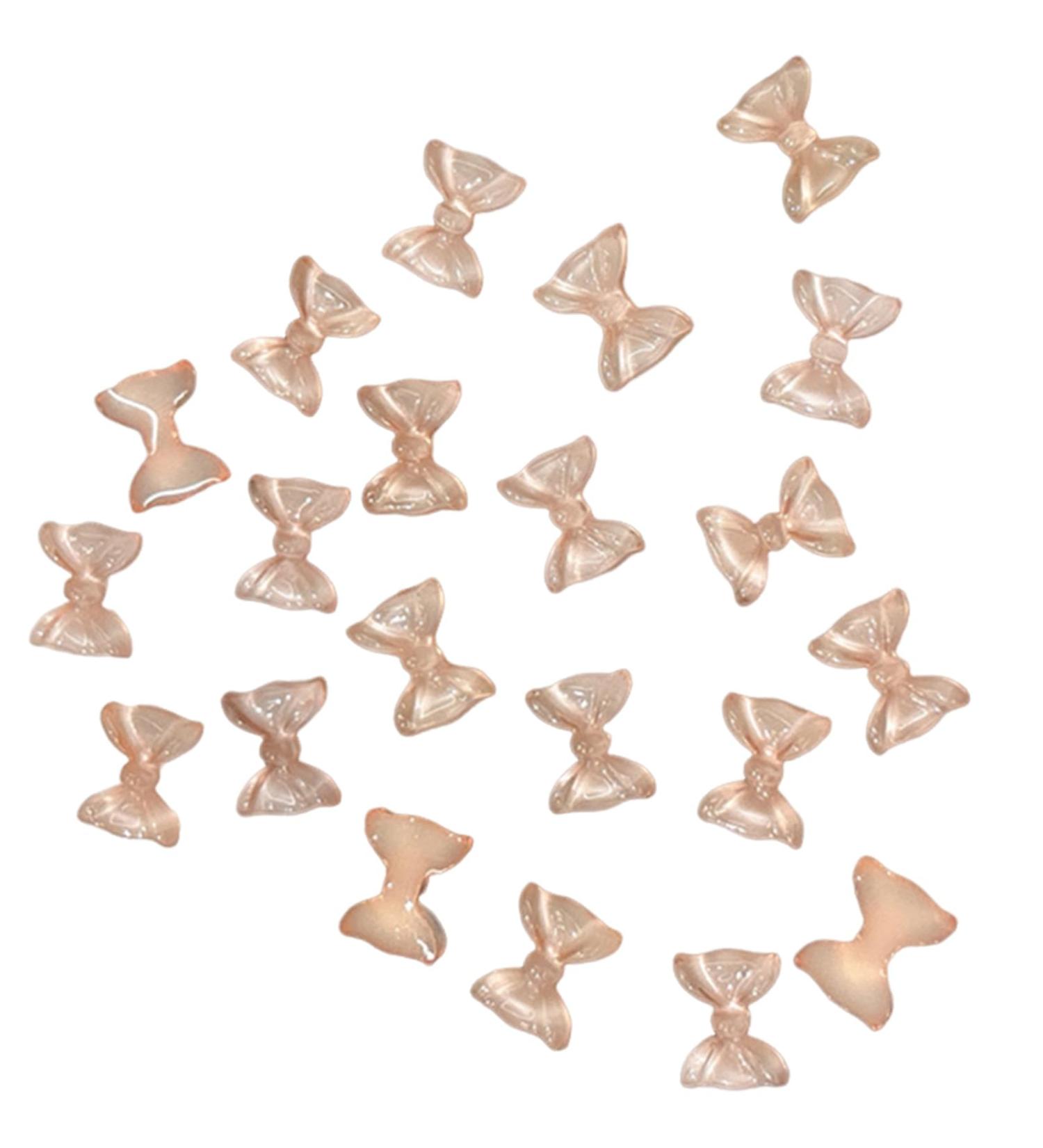 50x bowknot nail art 3d nail nail decoration jewelry supplies for acrylic nails 50x bowknot nail art 3d nail art nail art decoration for girls  - Buy Online on GoSupps.com