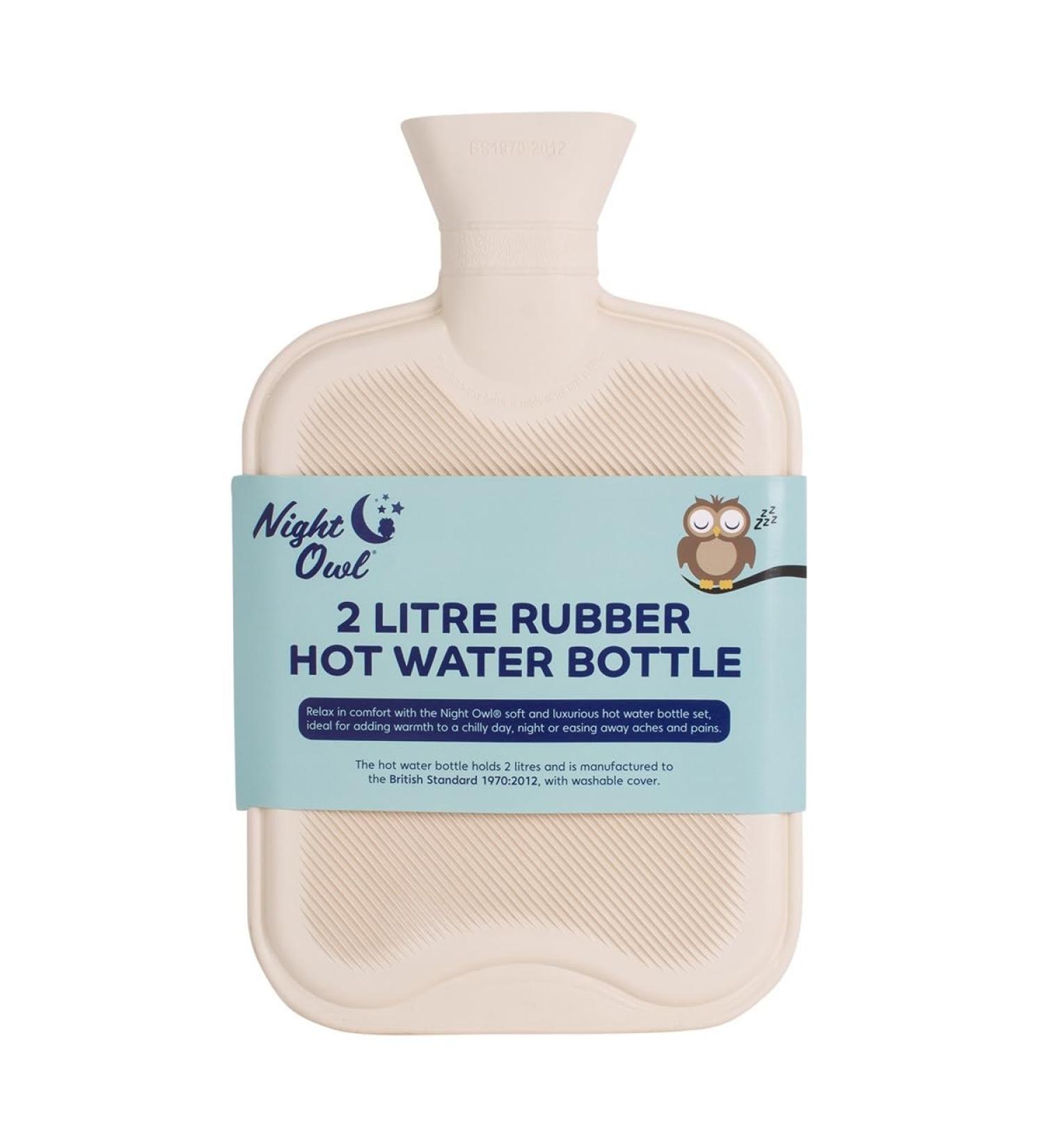Night hot water bottle rubber 2 l