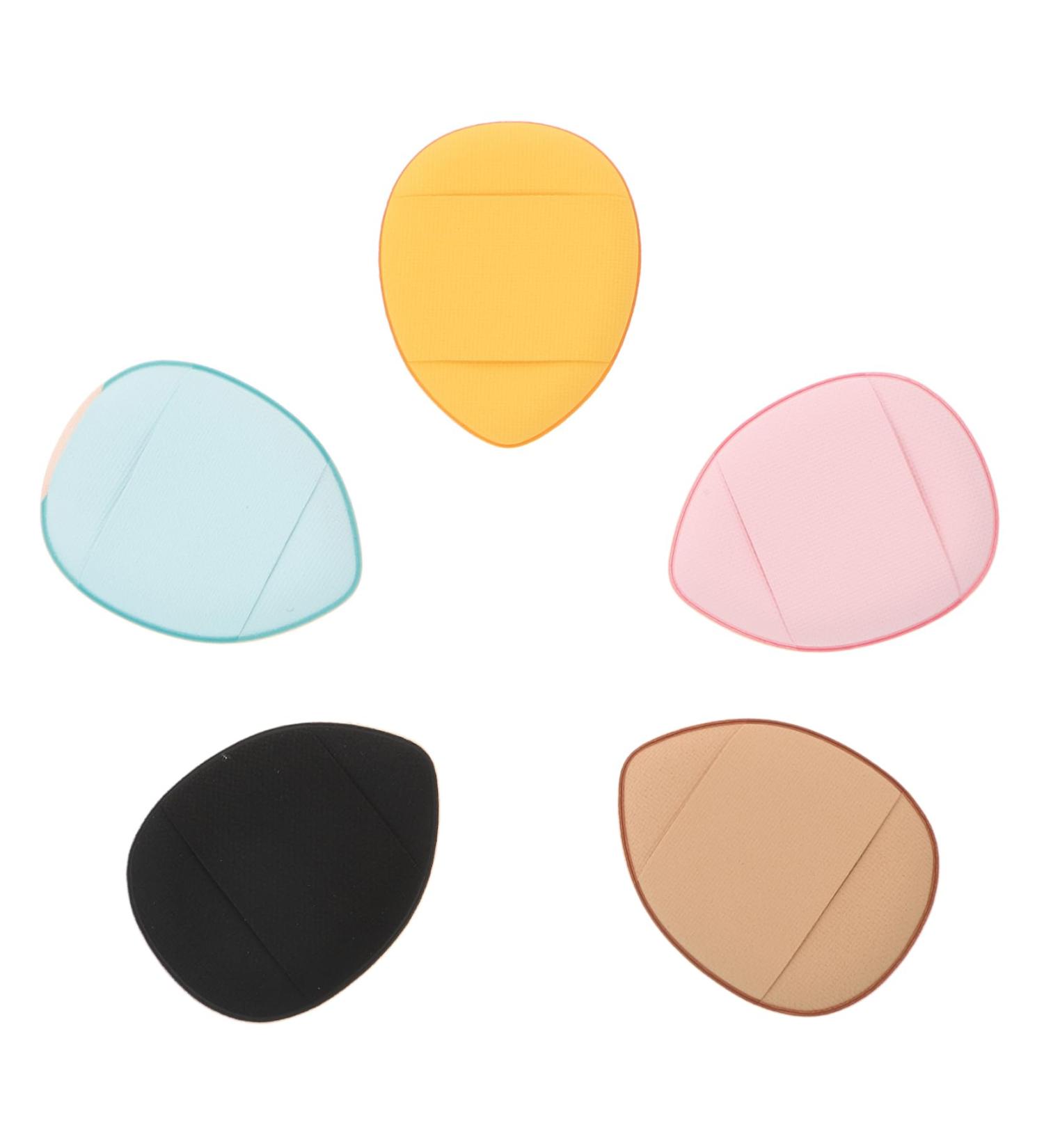 Buy 5pcs Finger Puff Cosmetic Applicator Set - Mini Makeup Sponges for Face & Powder | Hydrophilic Polyurethane Puffs | International Shipping Available - Buy Online on GoSupps.com