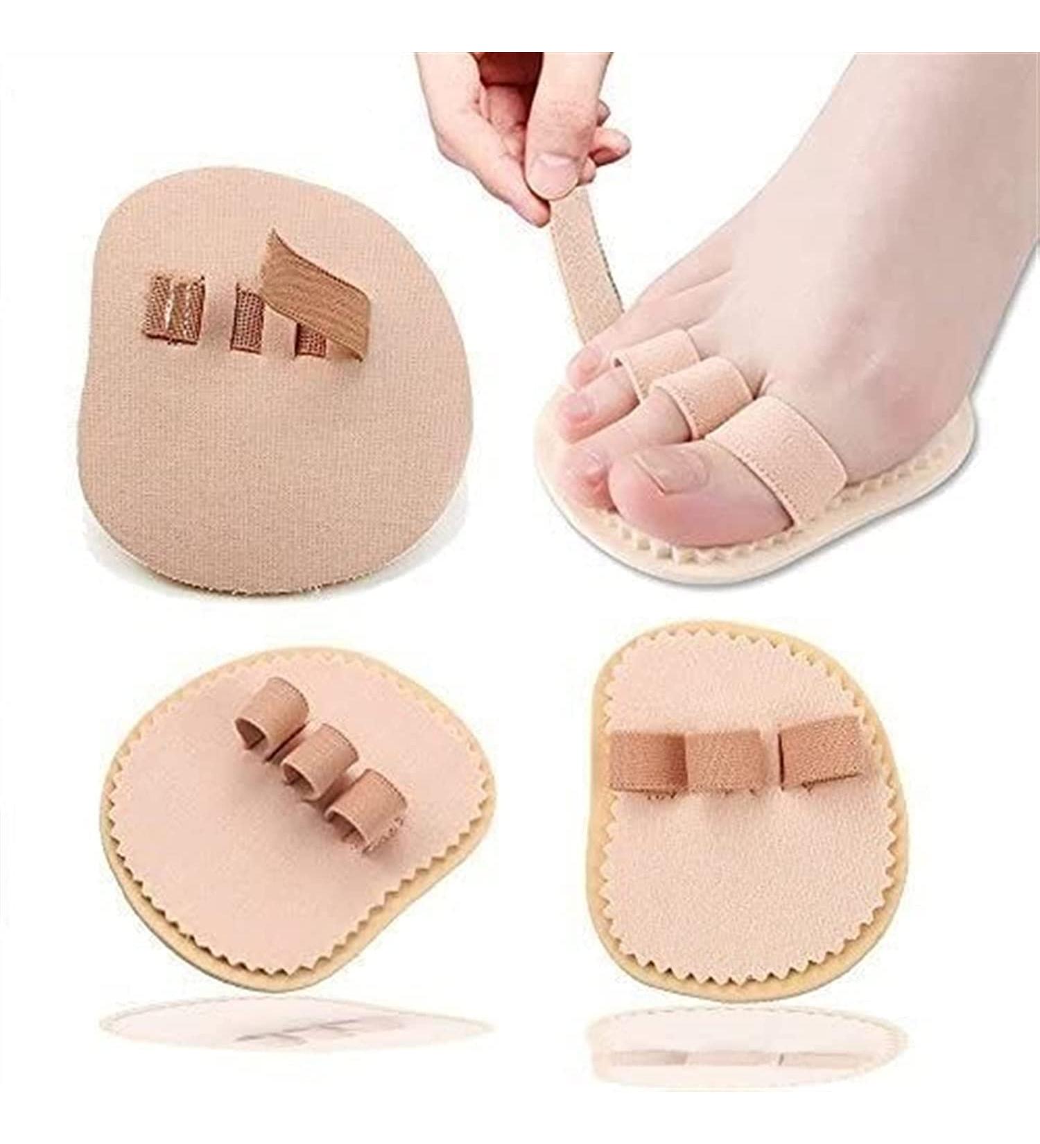 Toe Separator & Hammerstock Corrector for Hallux Valgus | Pain Relief & Comfort Cushions - Buy Online on GoSupps.com