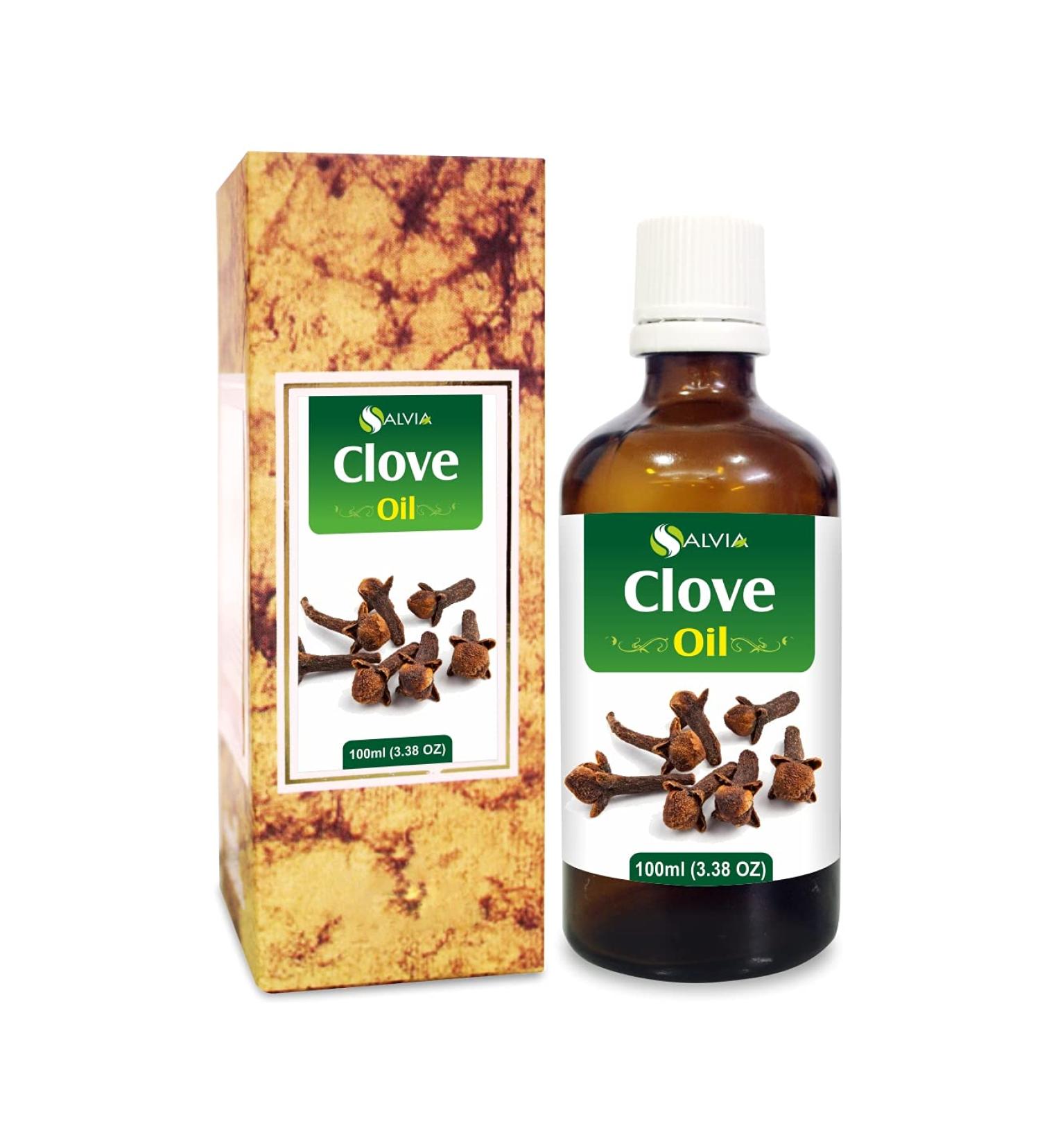 Clove Oil (Syzygium aromaticum) 100% Pure & Natural Undiluted Uncut Essential Premium Aromatherapy Oil - 100ml Clove 100 ml - Buy Online on GoSupps.com