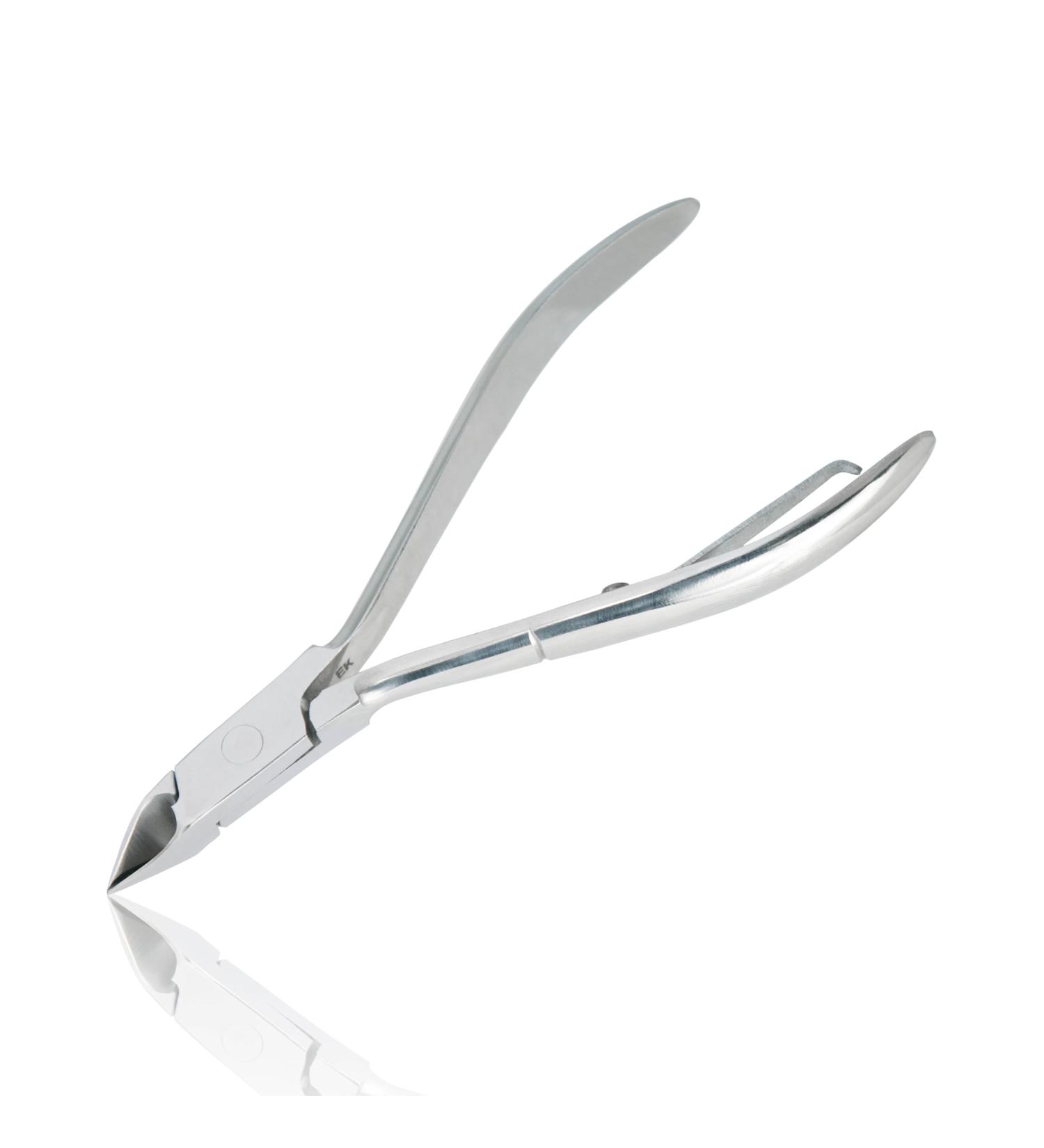 Titania Nailhautplane 10cm | Premium Stainless Steel Skin Tongs for Manicure & Pedicure - Extra Fine & Sharp Cutter - Buy Online on GoSupps.com