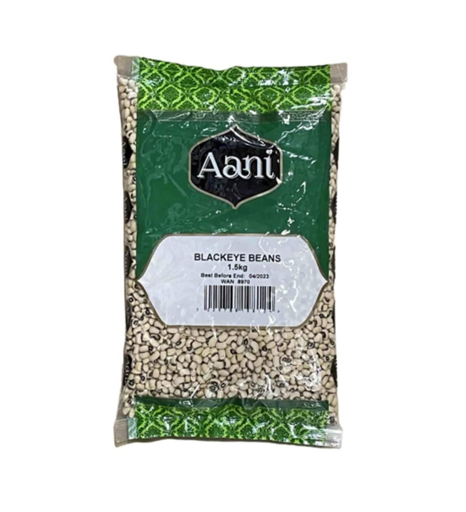 Aani Blackeye Beans 6 x 1.5kg