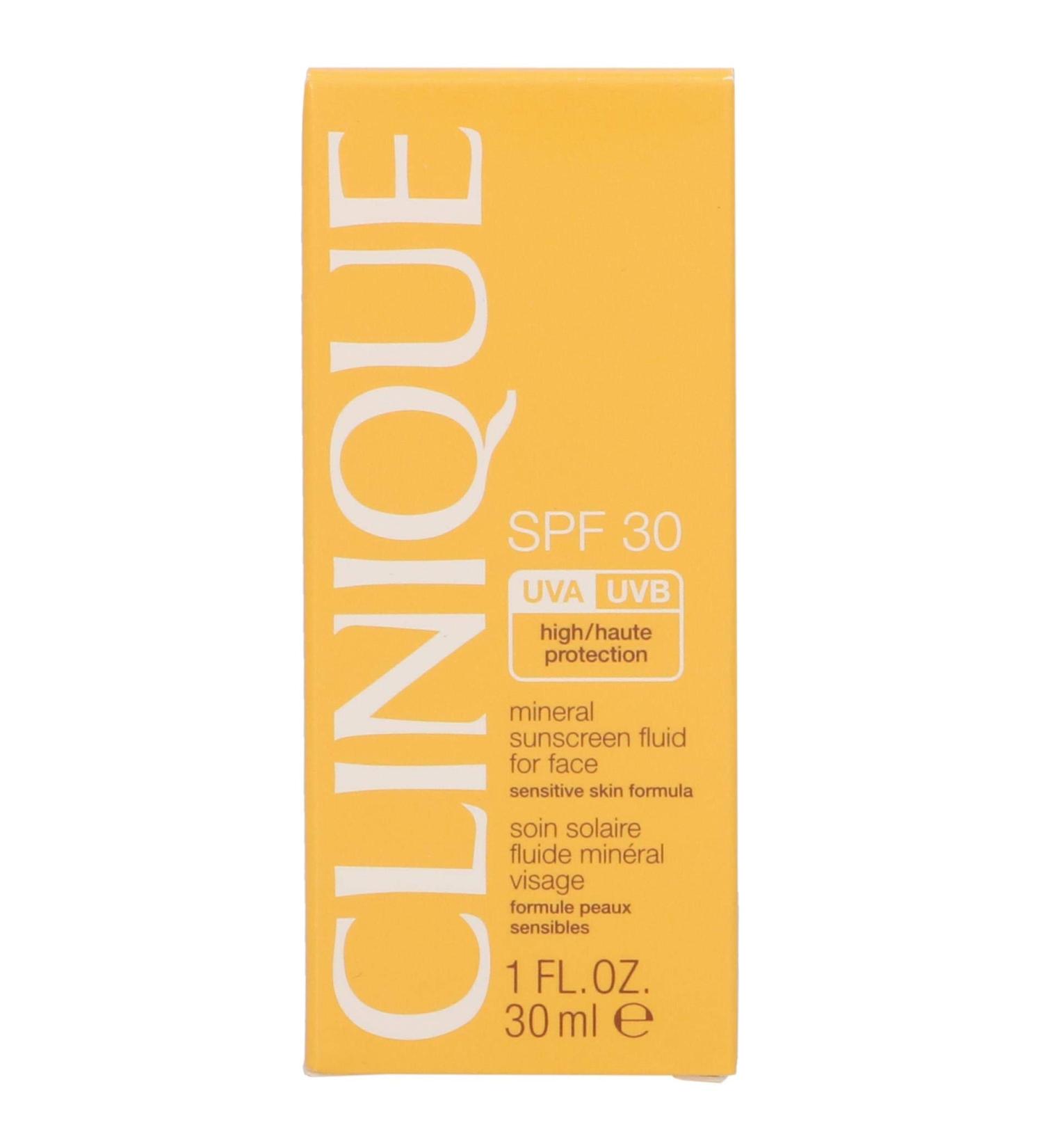 Clinique Mineral Sunscreen Fluid SPF 30 for Sensitive Skin - 1 Ounce - Buy Online on GoSupps.com