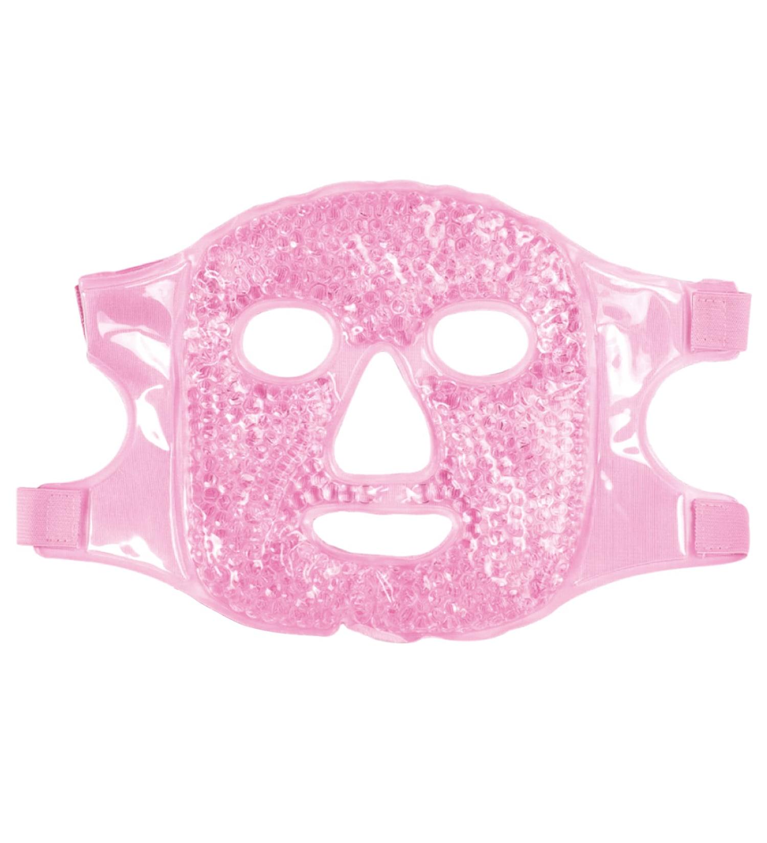 Cooling Gel Facial & Eye Mask - Reusable Hot-Cold Compress for Dark Circles Headaches & Tired Skin | International Shipping - Buy Online on GoSupps.com