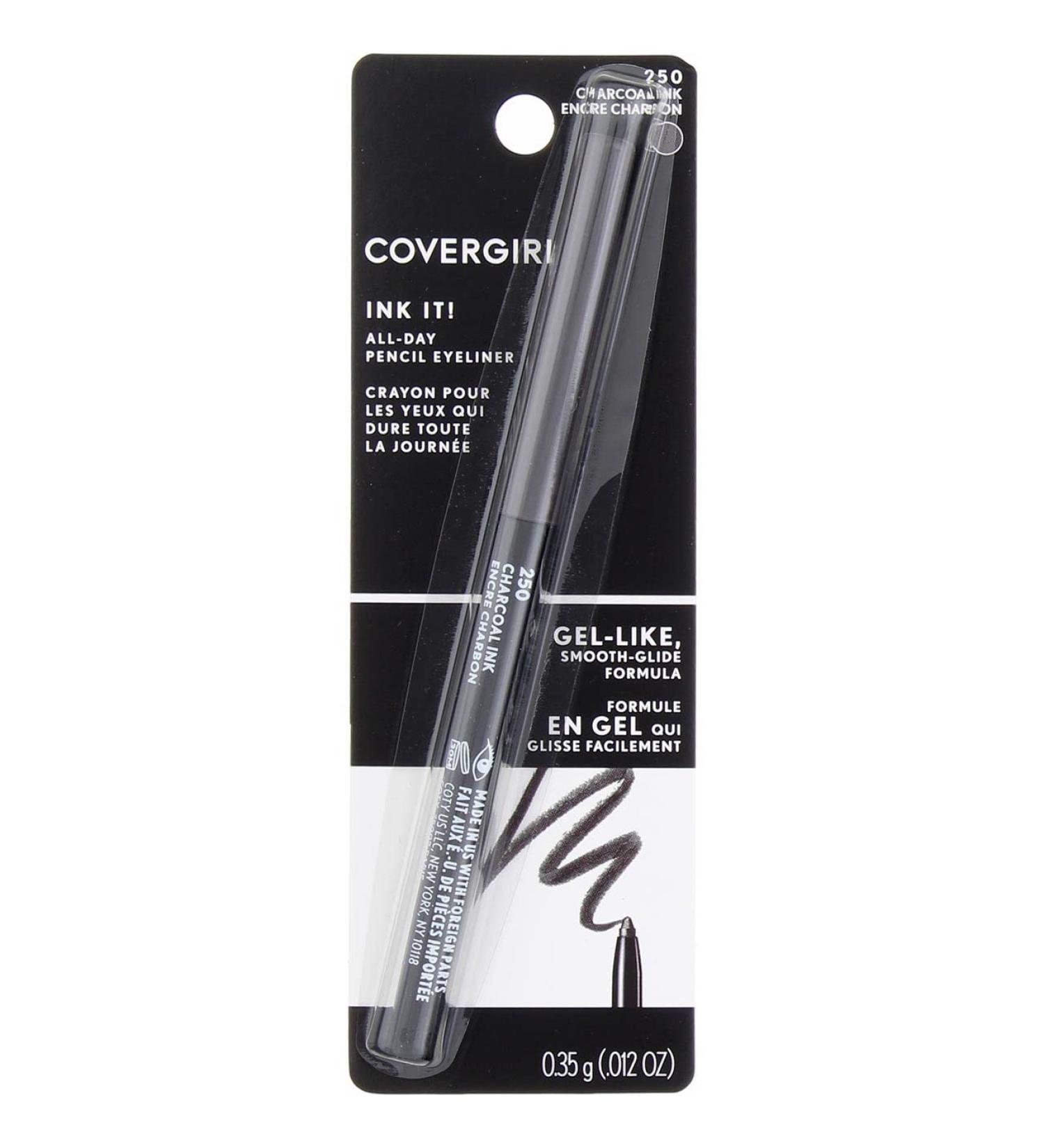 CoverGirl Ink It! Perfect Point Plus Eyeliner Charcoal Ink 250 - Pack of 2 - Buy Online on GoSupps.com