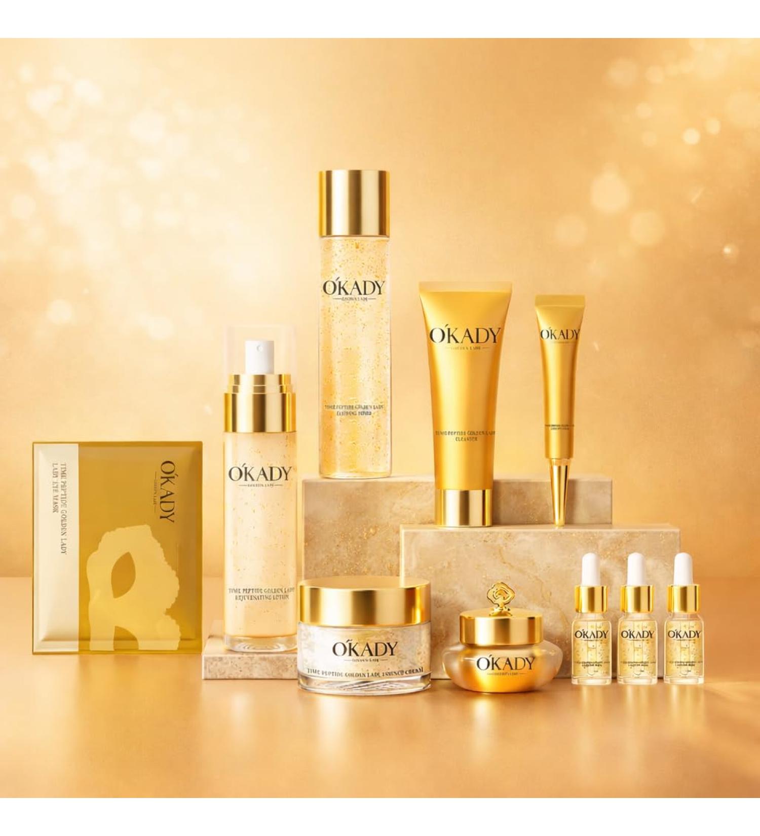 10-Piece Complete Skin Care Set for Women-Hydrating Facial Kit with Cleanser Toner 3x Serums Revitalizing Water Eye Cream Face Cream Primer & Eye Masks - Professional Daily Routine Gift Set - Buy Online on GoSupps.com