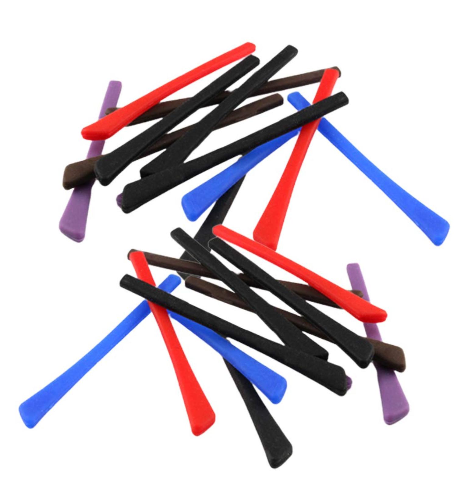 Milists Non-Slip Sport Glasses Covers - Silicone Anti-Slip Accessories for Sunglasses | 10 Pairs - Buy Online on GoSupps.com