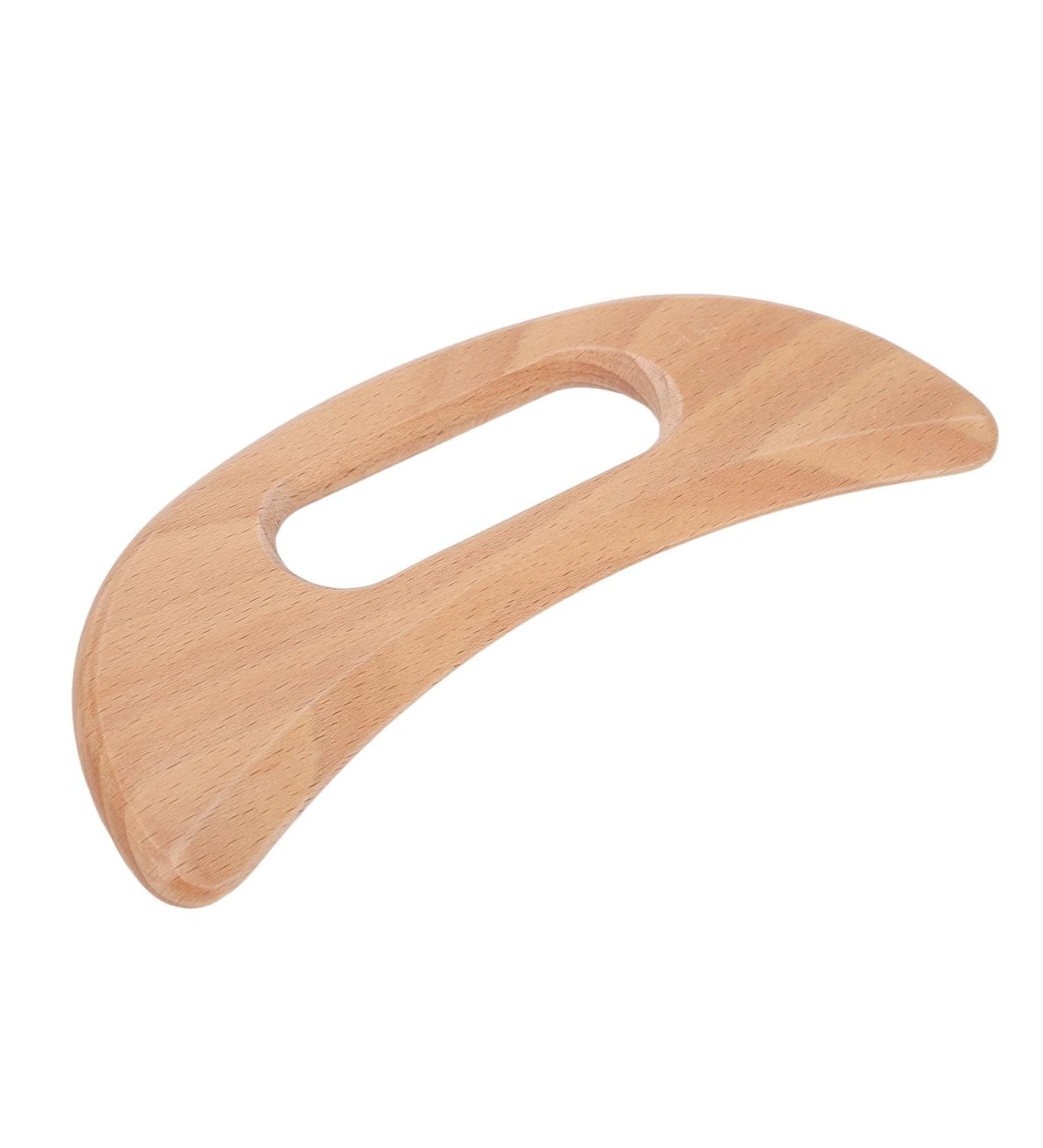 Wooden Gua Sha Board | Reduces Cellulite Enhances Blood Circulation & Lymphatic Drainage for Arms - Shop Now! - Buy Online on GoSupps.com
