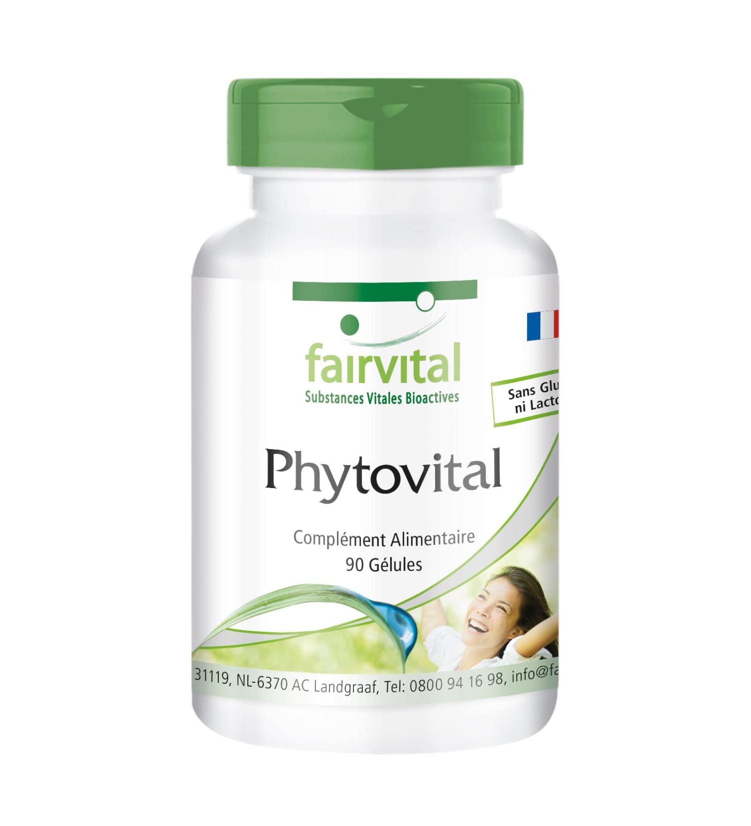 Fairvital | PhytoVital VEGAN - Highly dosed - 90 capsules - quality plant extract - natural multivitamin - Buy Online on GoSupps.com