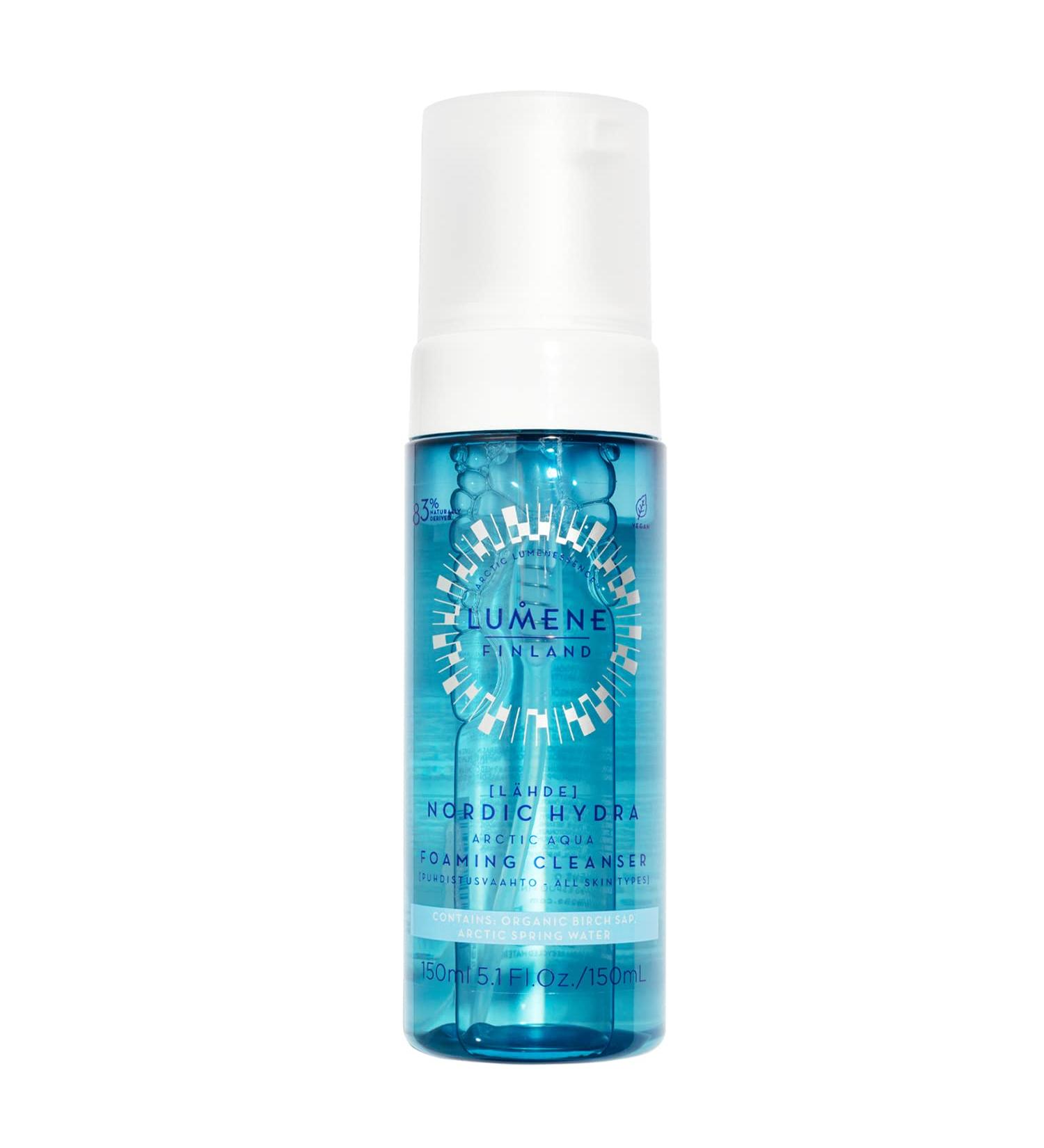 Lumene Nordic Hydra LAHDE Arctic Aqua Foaming Cleanser 150ml - Buy Online on GoSupps.com