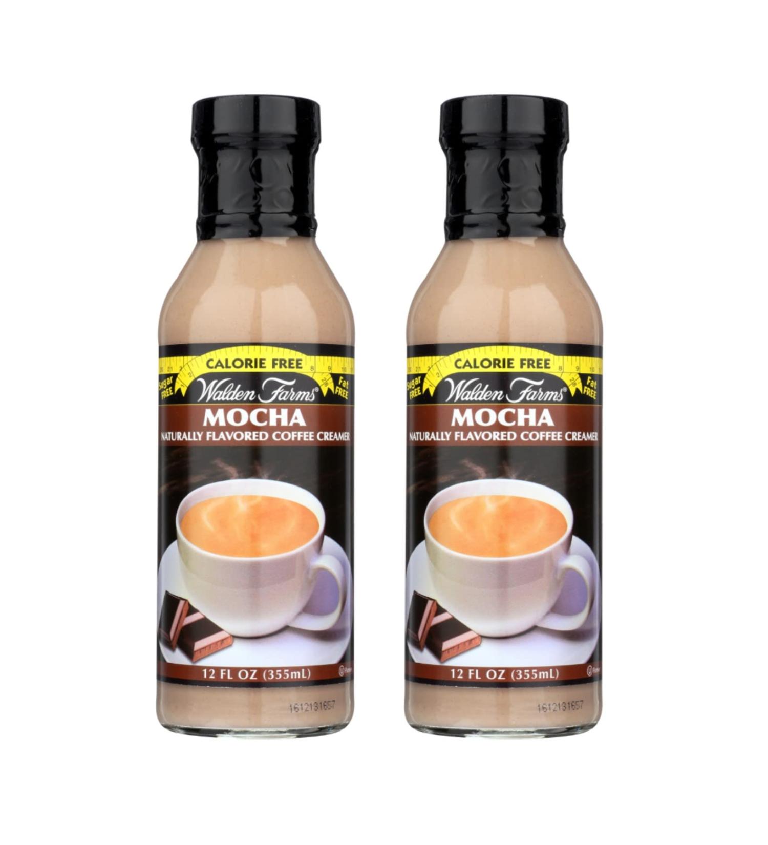 Walden Farms Calorie Free Mocha Coffee Creamer 12oz (Pack of 2) - Custom F.O.Y Brand Honey Stick Sampler - Buy Online on GoSupps.com
