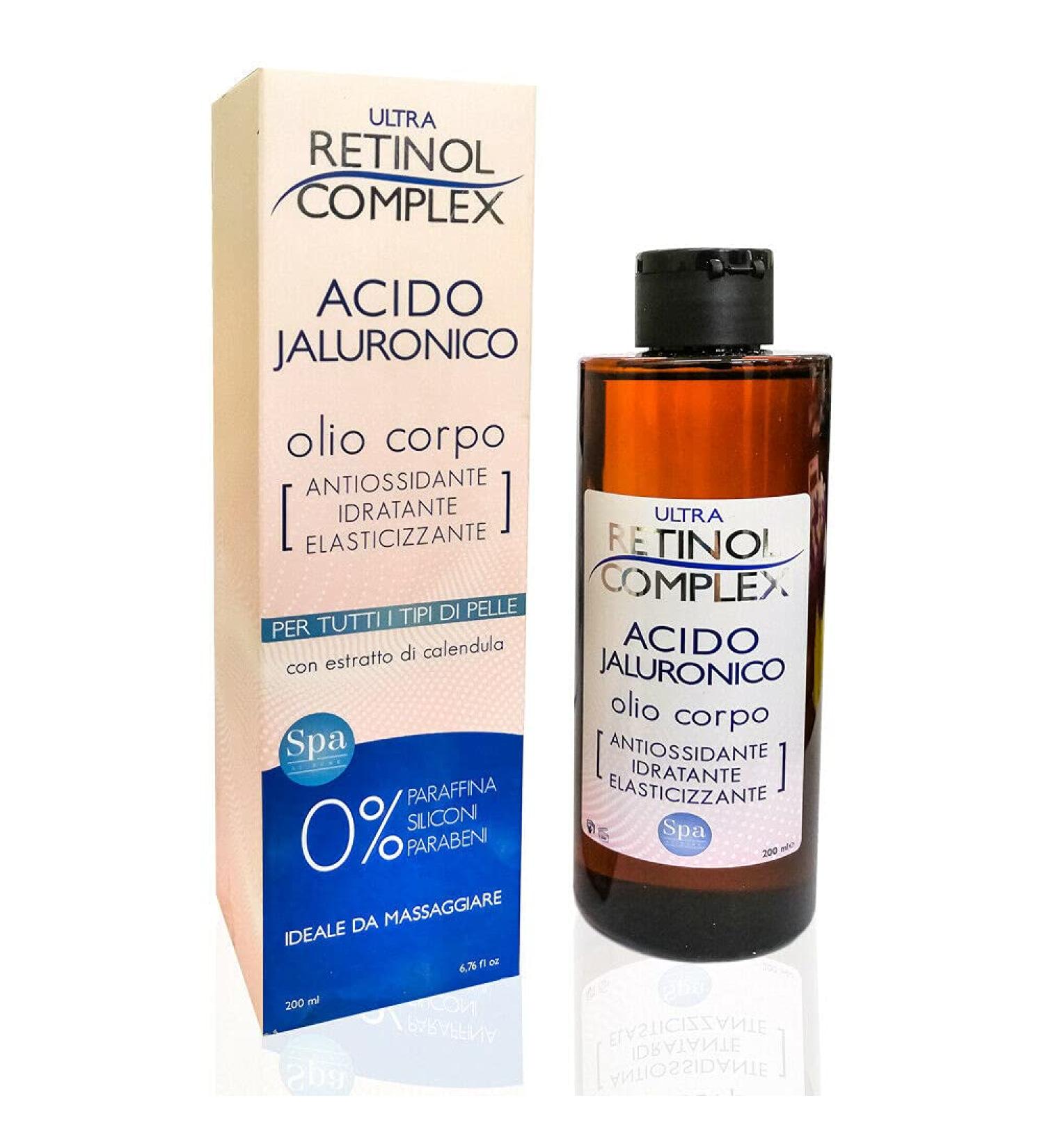 ULTRA RETINOL COMPLEX Hydraoil Eudermal Body Oil with Jaluronic Acid 200 ml Ultra Retinol Complex