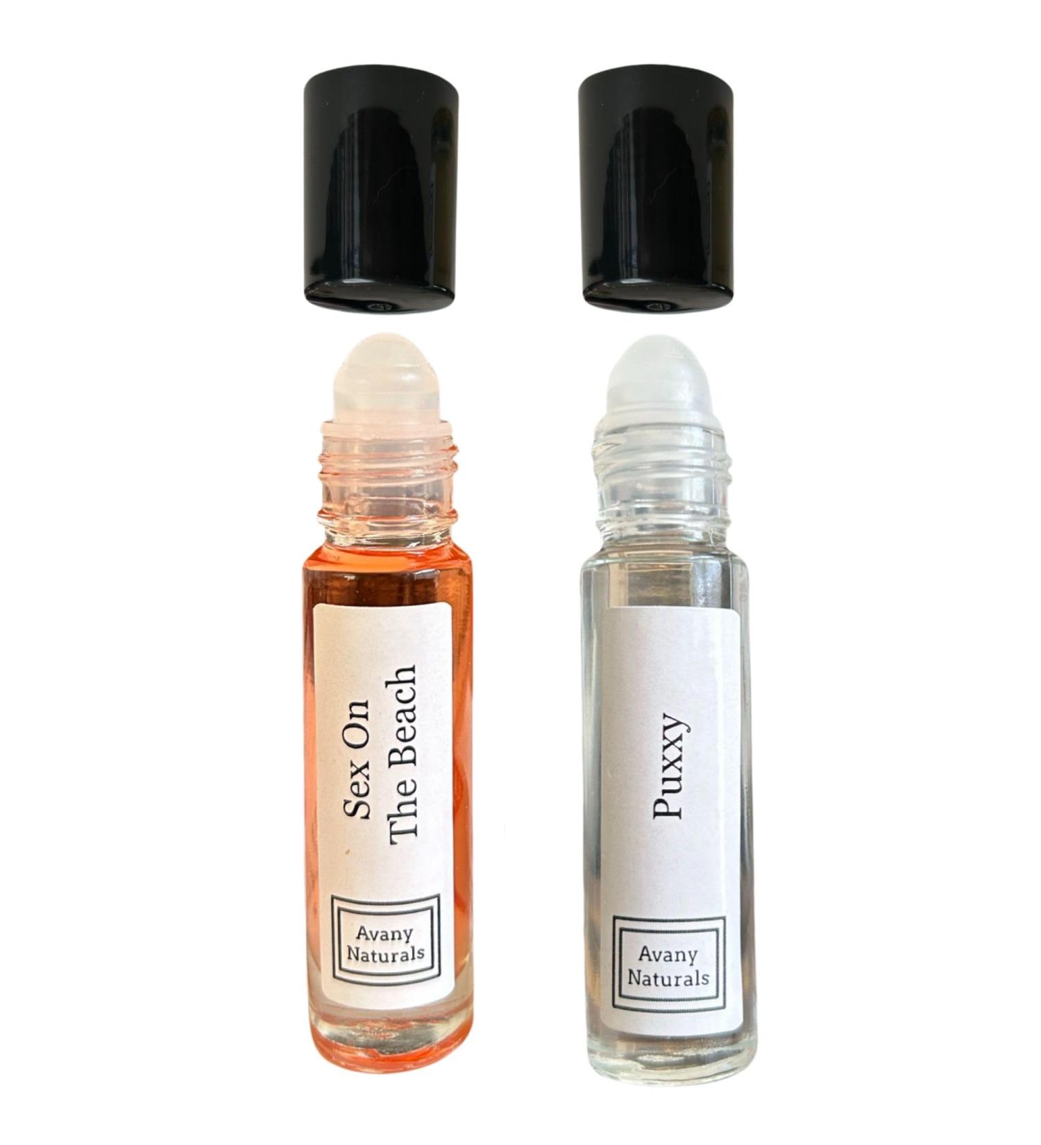 Perfumed Body Oil Samples - Mini Perfumes Women Rollerball Fragrance Oil Small Perfume for Woman Travel Size Cologne 2 pc (Naughty Duo) - Buy Online on GoSupps.com