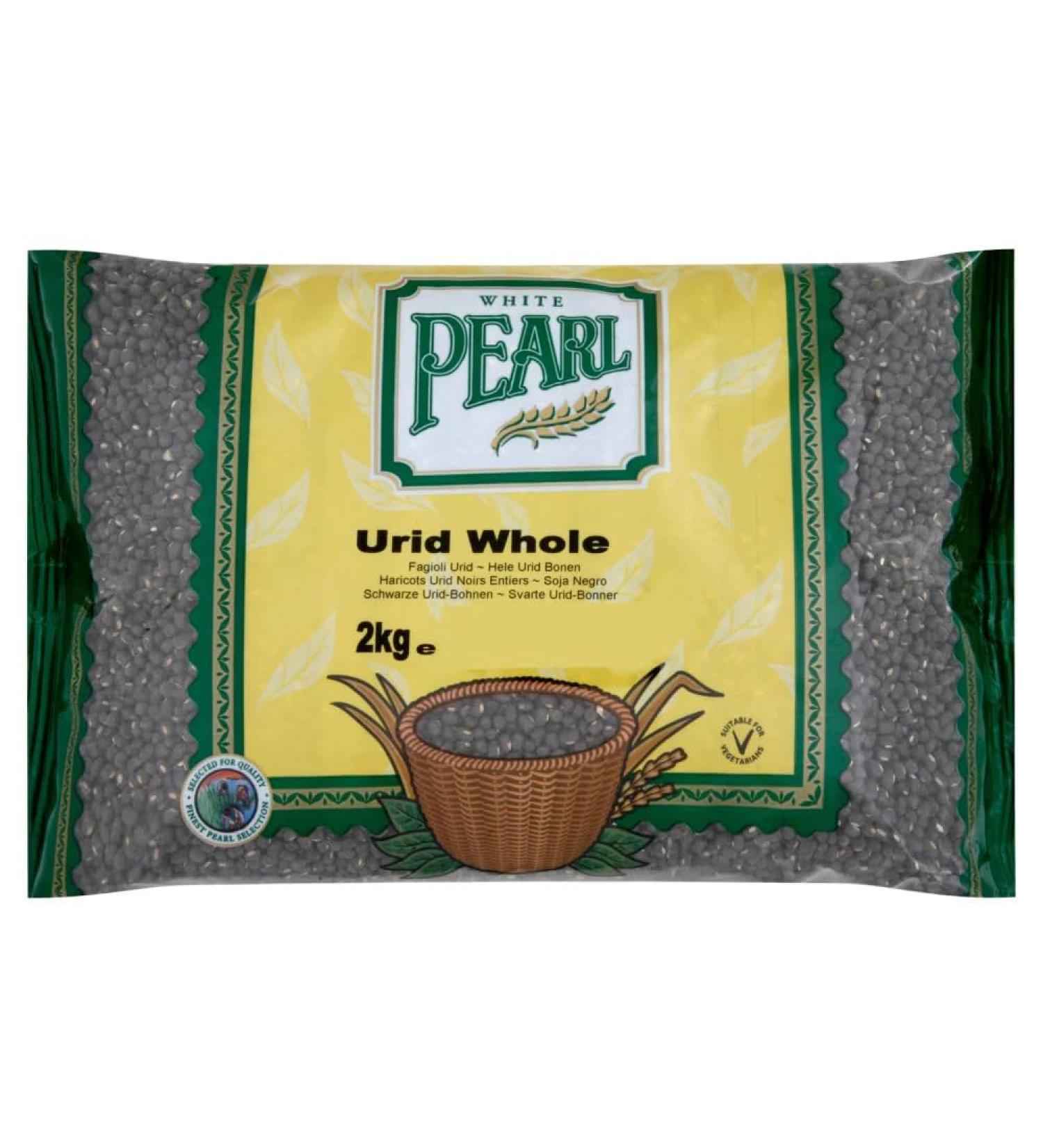 White Pearl Urid Whole 2kg-Food