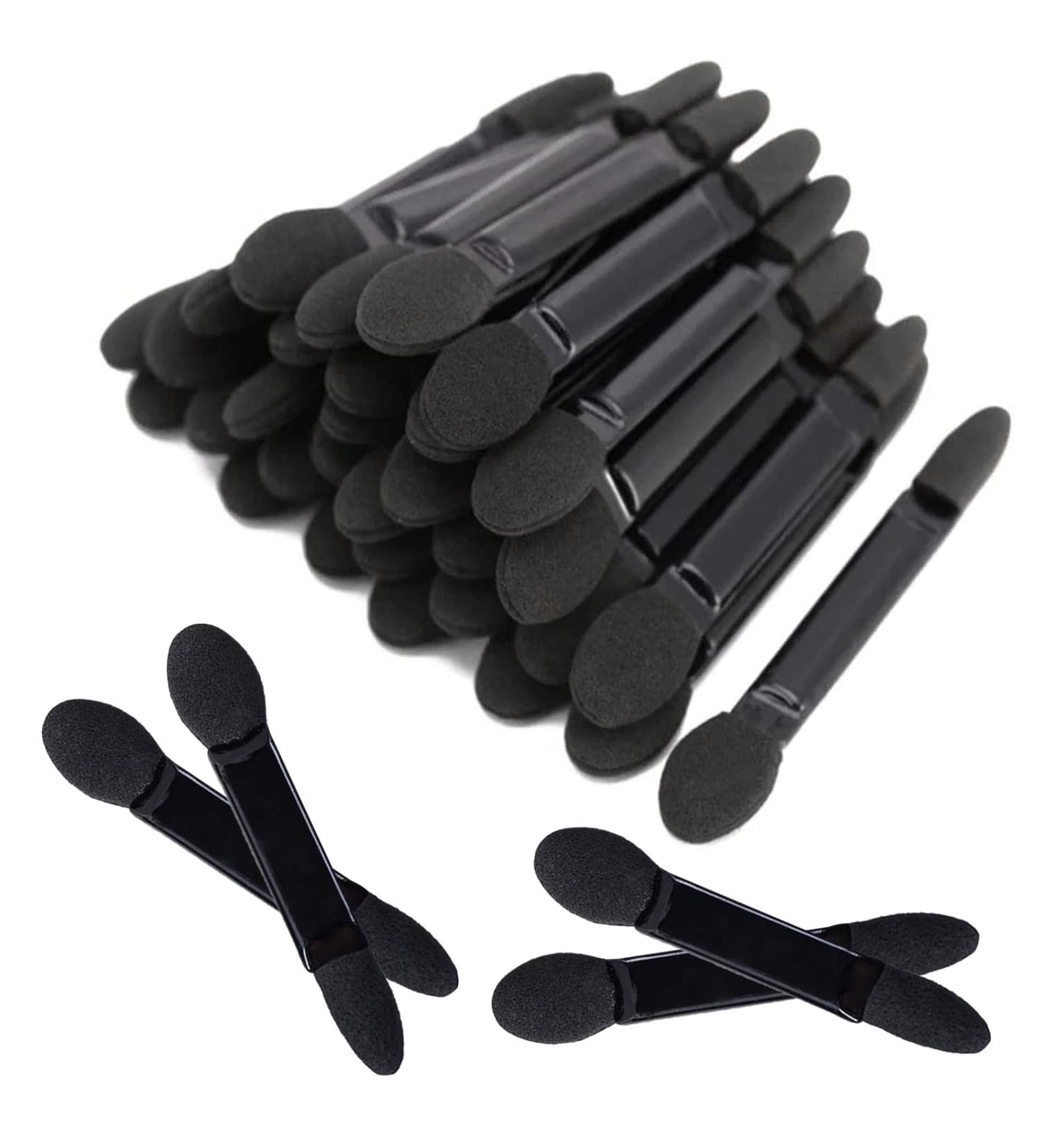 Cyerheart Eyeshadow Applicator - 50 Double-Sided Sponge Brushes for Flawless Makeup Application - Buy Online on GoSupps.com