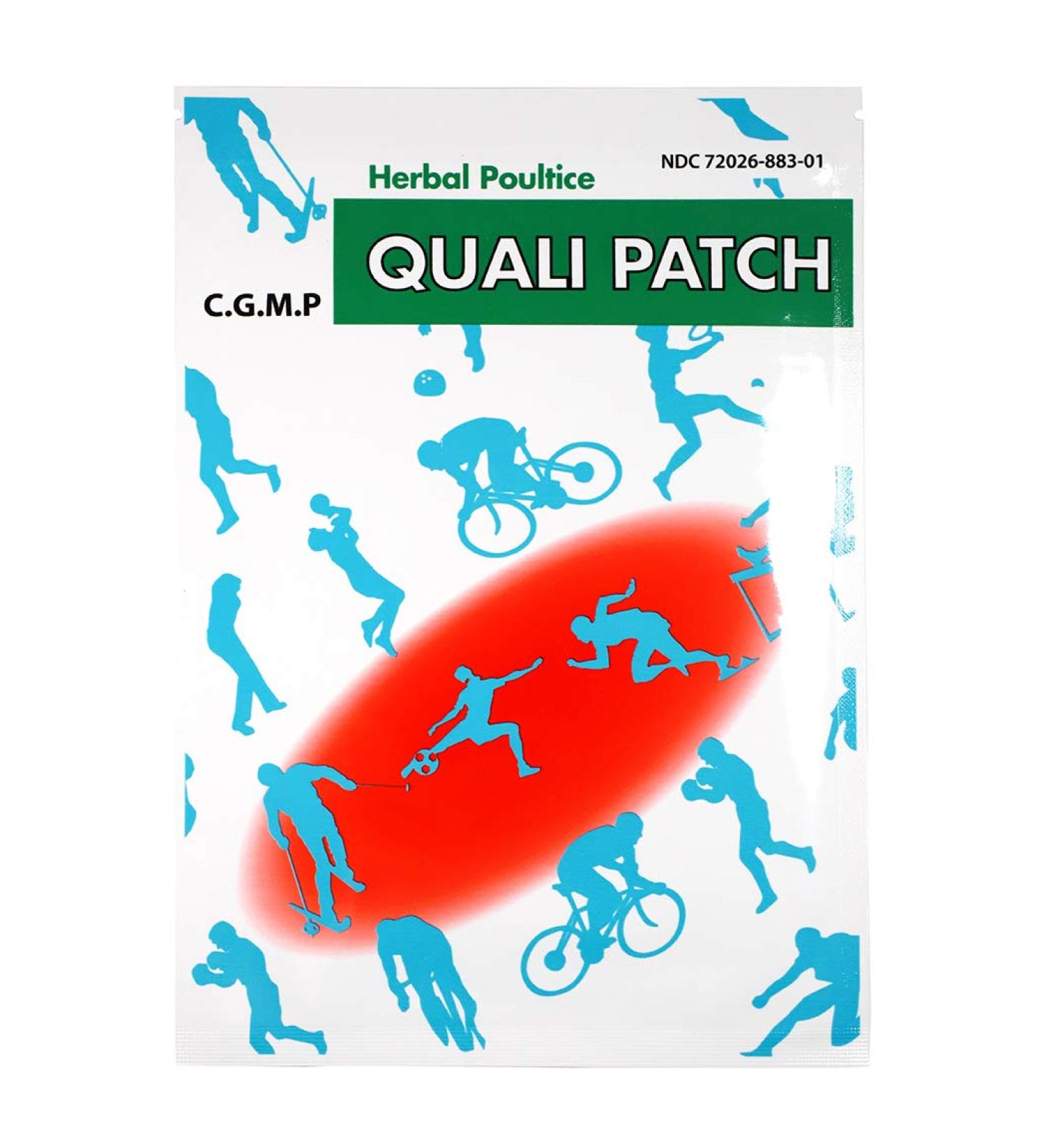 Quali Herbal Poultice Pain Relief Patch Muscle Pain Joint Pain Shoulder Pain Long Lasting Pain Patch 3 Sheets Per Pack