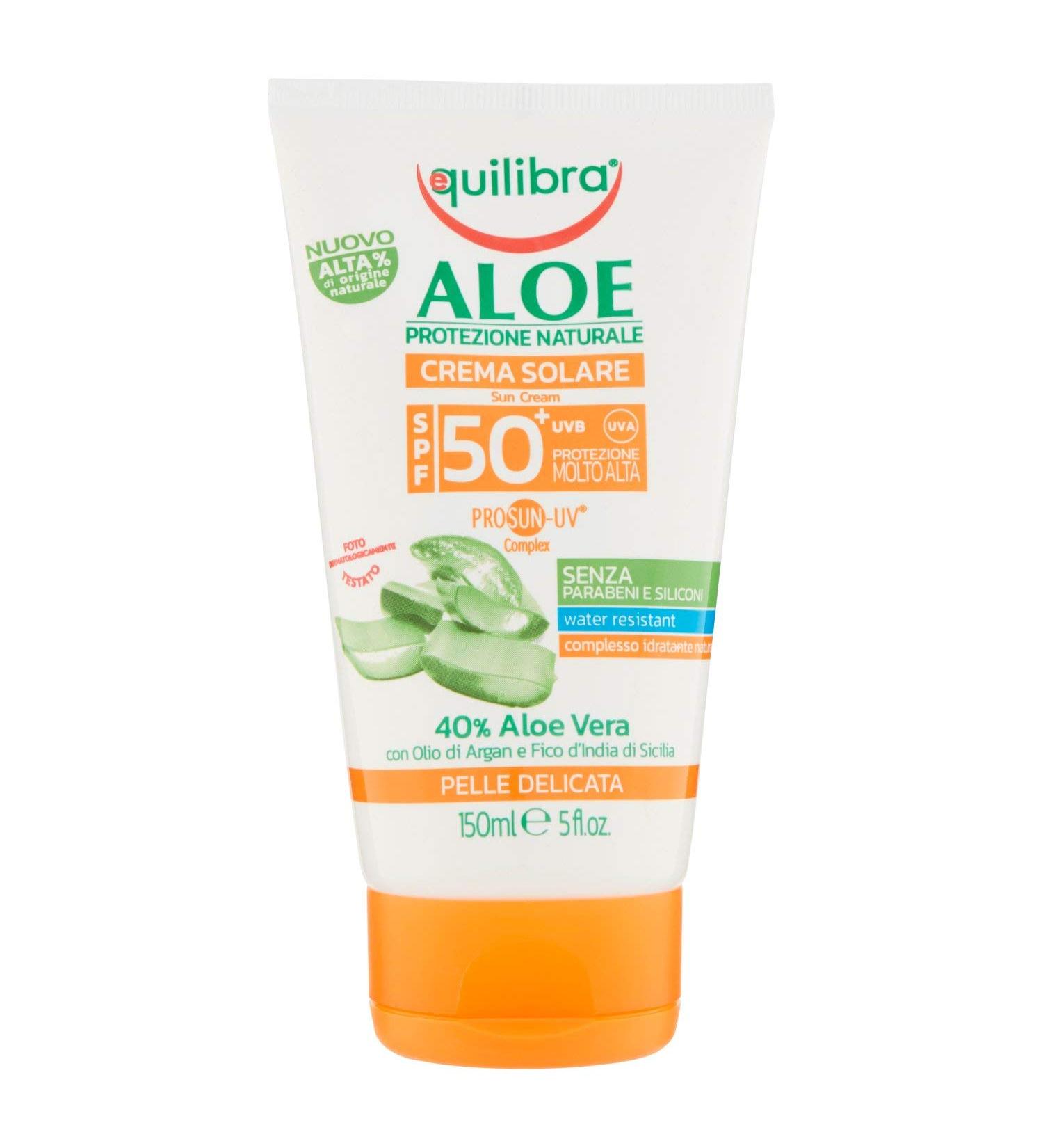Equilibra Solare 150 Ml. Fp50 Crema Aloe - Buy Online on GoSupps.com