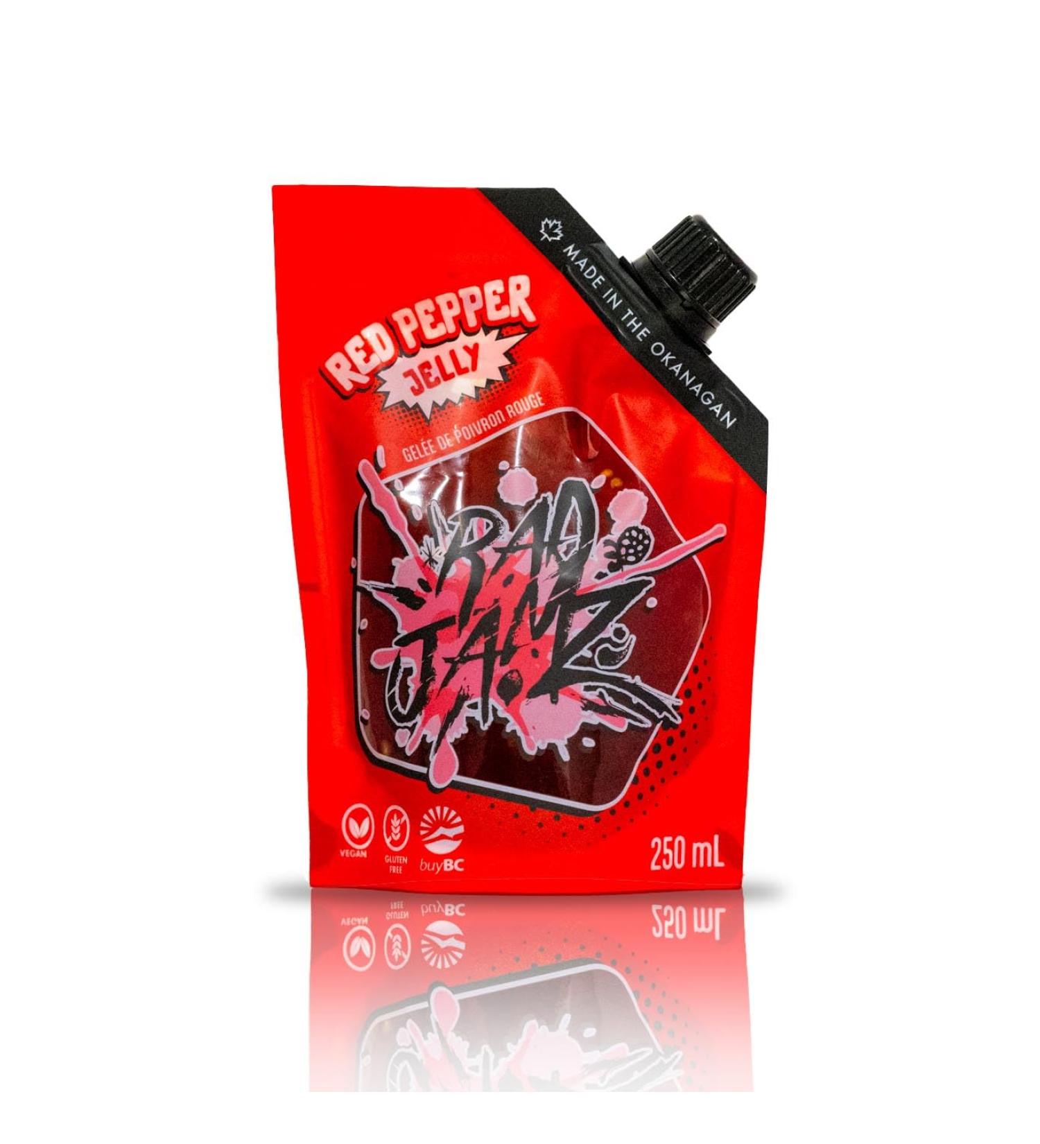 Rad Jamz Red Pepper Jelly 250ml - Buy Online on GoSupps.com