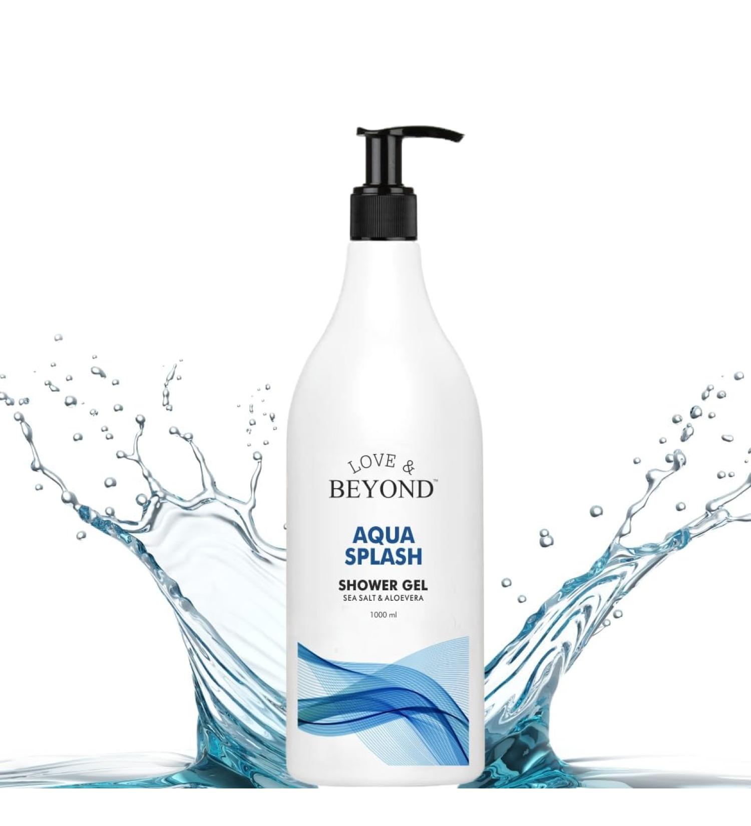 Body Wash for Women & Men - 1000ml | Cool Water Organic Vegan Cruelty-Free | Shea Butter & Vitamin E Enriched | Paraben-Free Long-Lasting Scent - Buy Online on GoSupps.com