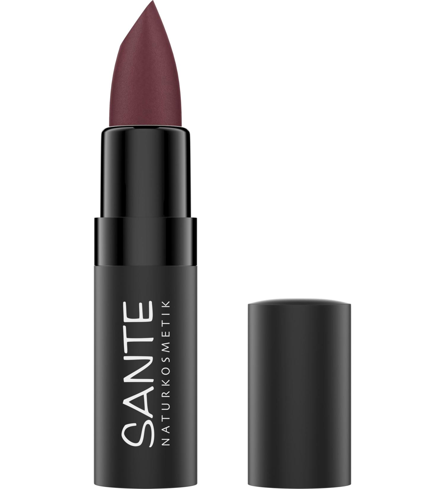 Sante Naturkosmetik SANTE Natural Cosmetics 08 Vibrant Plum Ultra Matte Lipstick