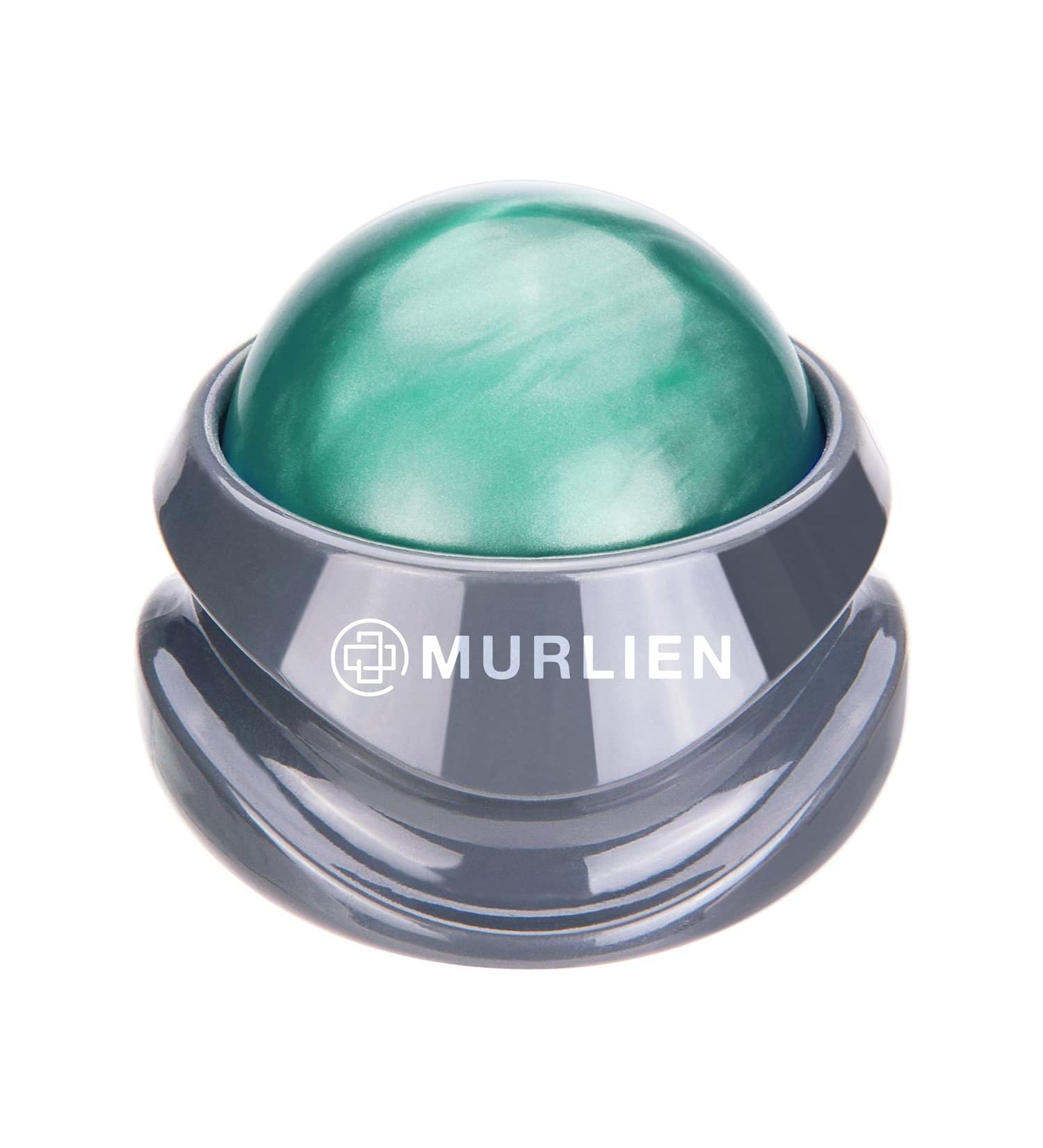 Murlia Massage Roller - Relieve Muscle Tension | Manual Massager for Shoulders Arms Back Legs & Calves - Green - Buy Online on GoSupps.com