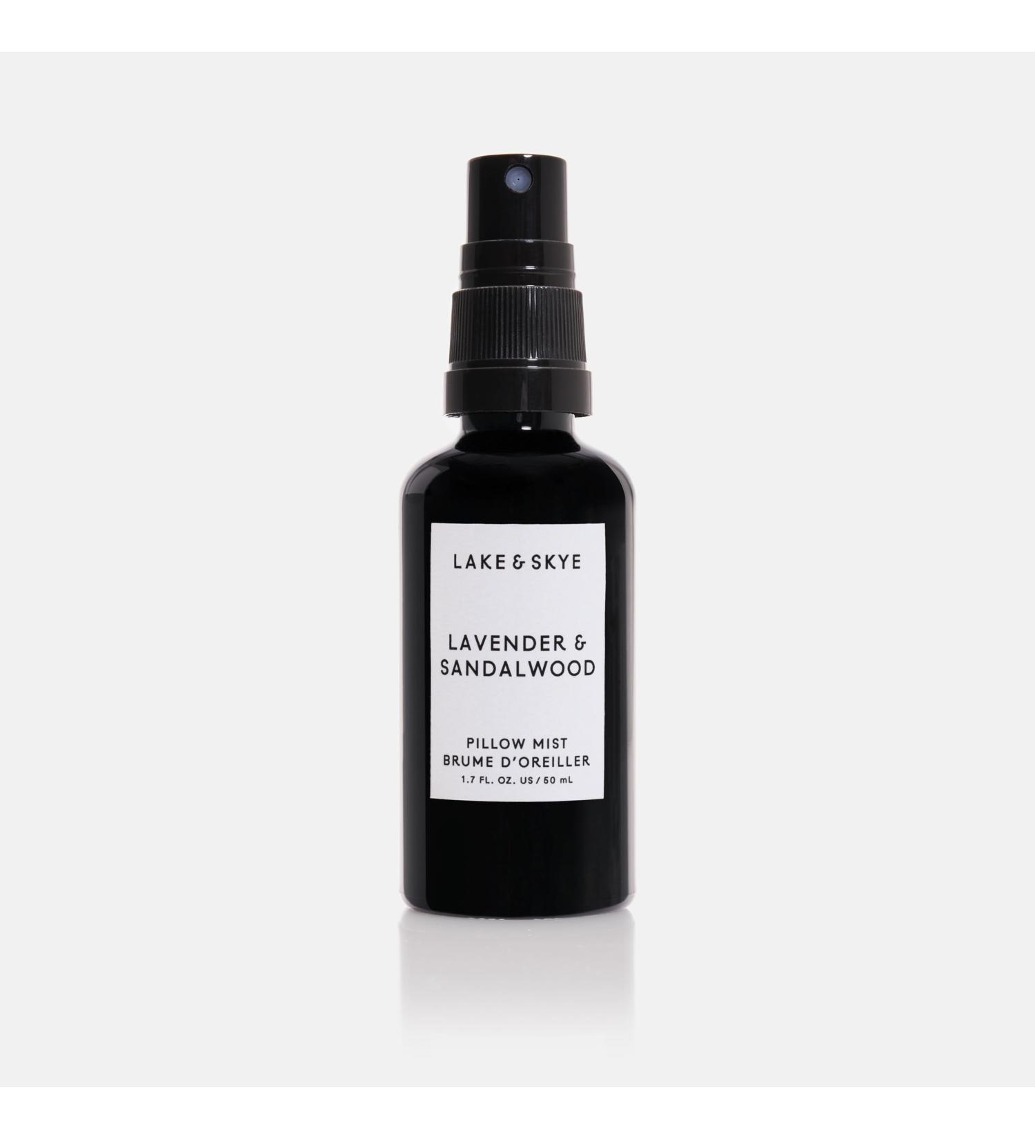 Lake & Skye Lavender and Sandalwood Pillow Mist - Formulated with a 100% natural fragrance blend. 1.7 fl oz | 50 ml. - Buy Online on GoSupps.com
