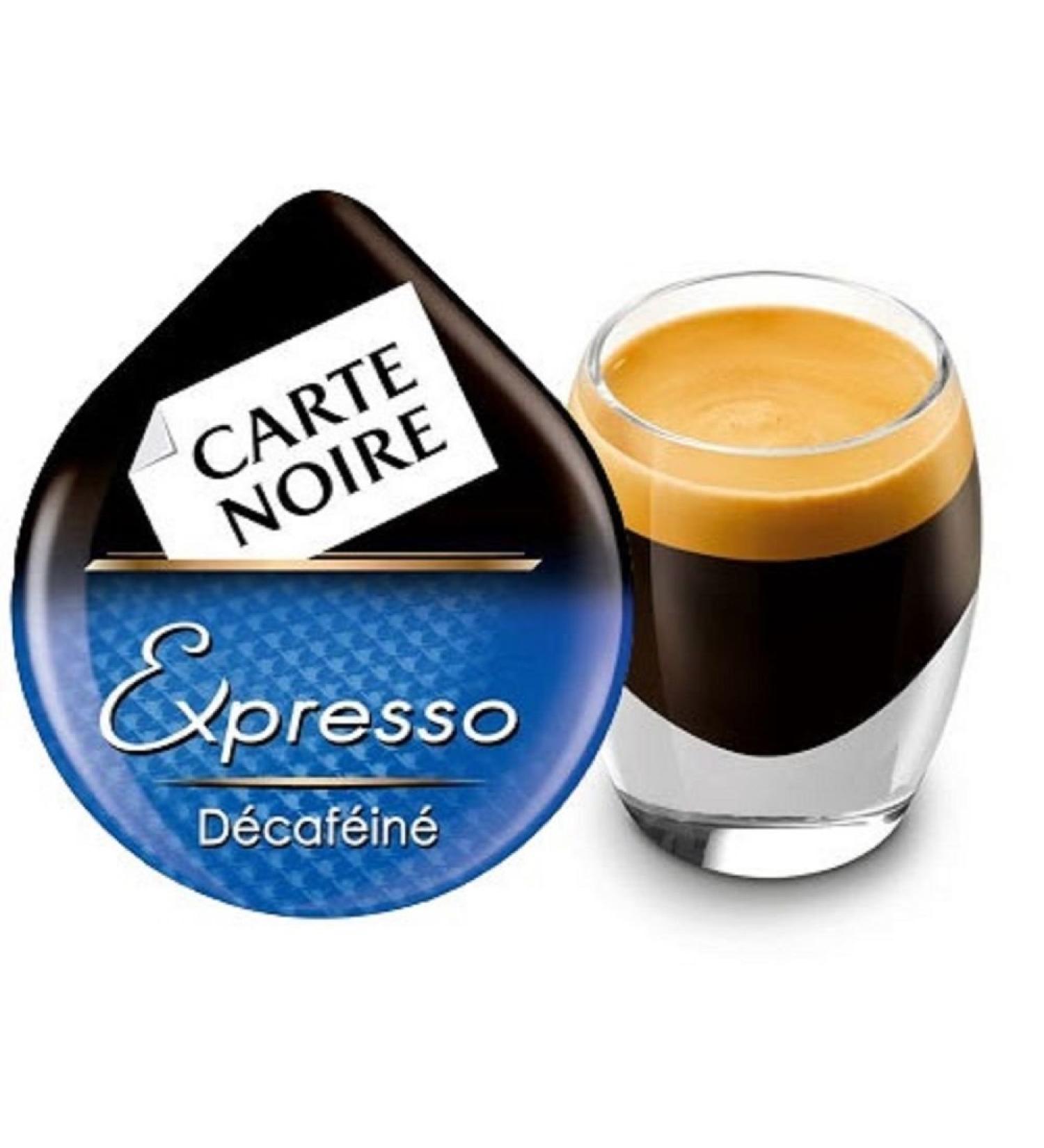 Tassimo T Discs Decaffeinated "CAFE HAG" & "CARTE NOIRE EXPRESSO"