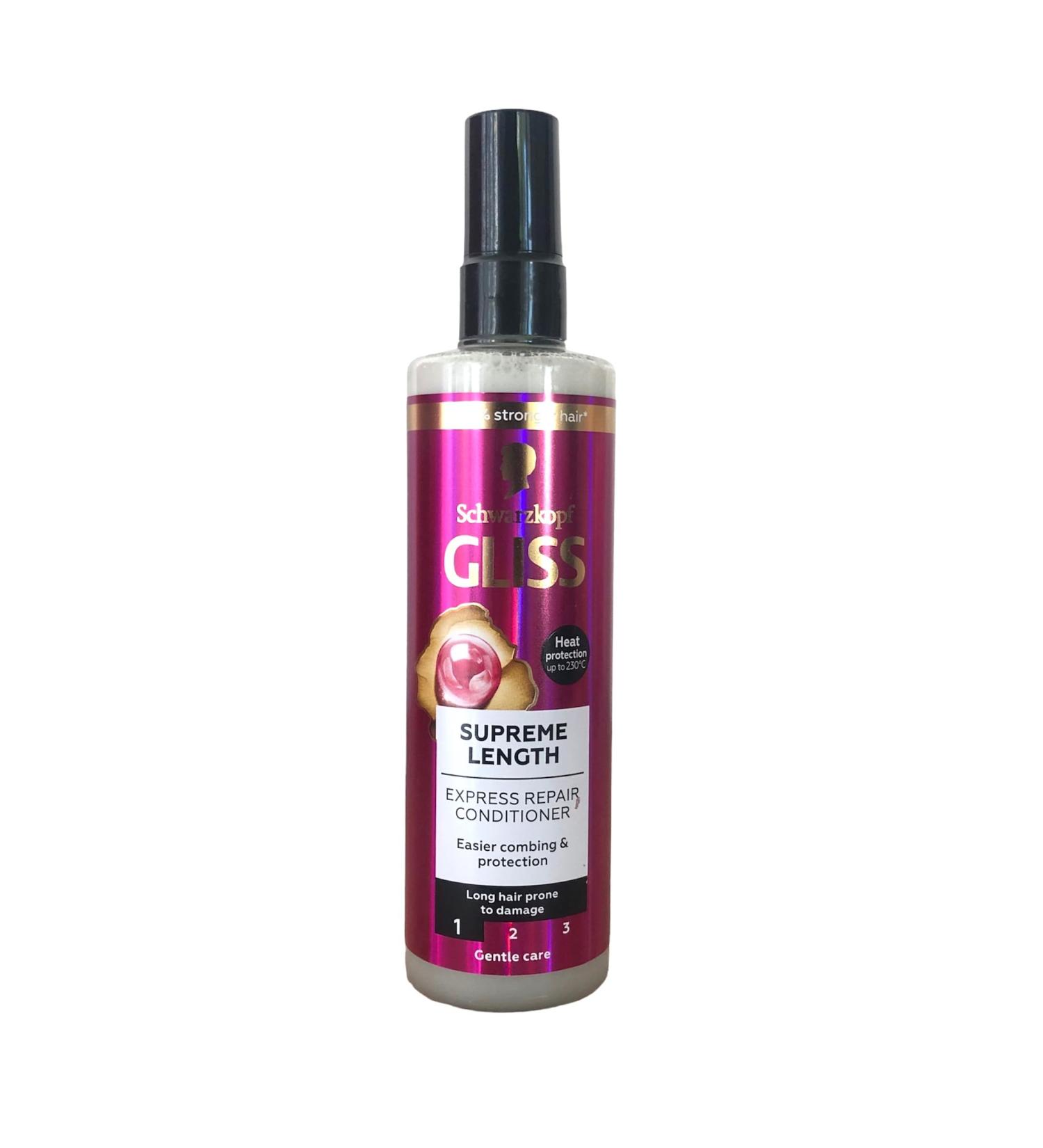 Schwarzkopf Gliss Kur Express Repair Dry Hair Supreme Length Conditioner - Buy Online on GoSupps.com