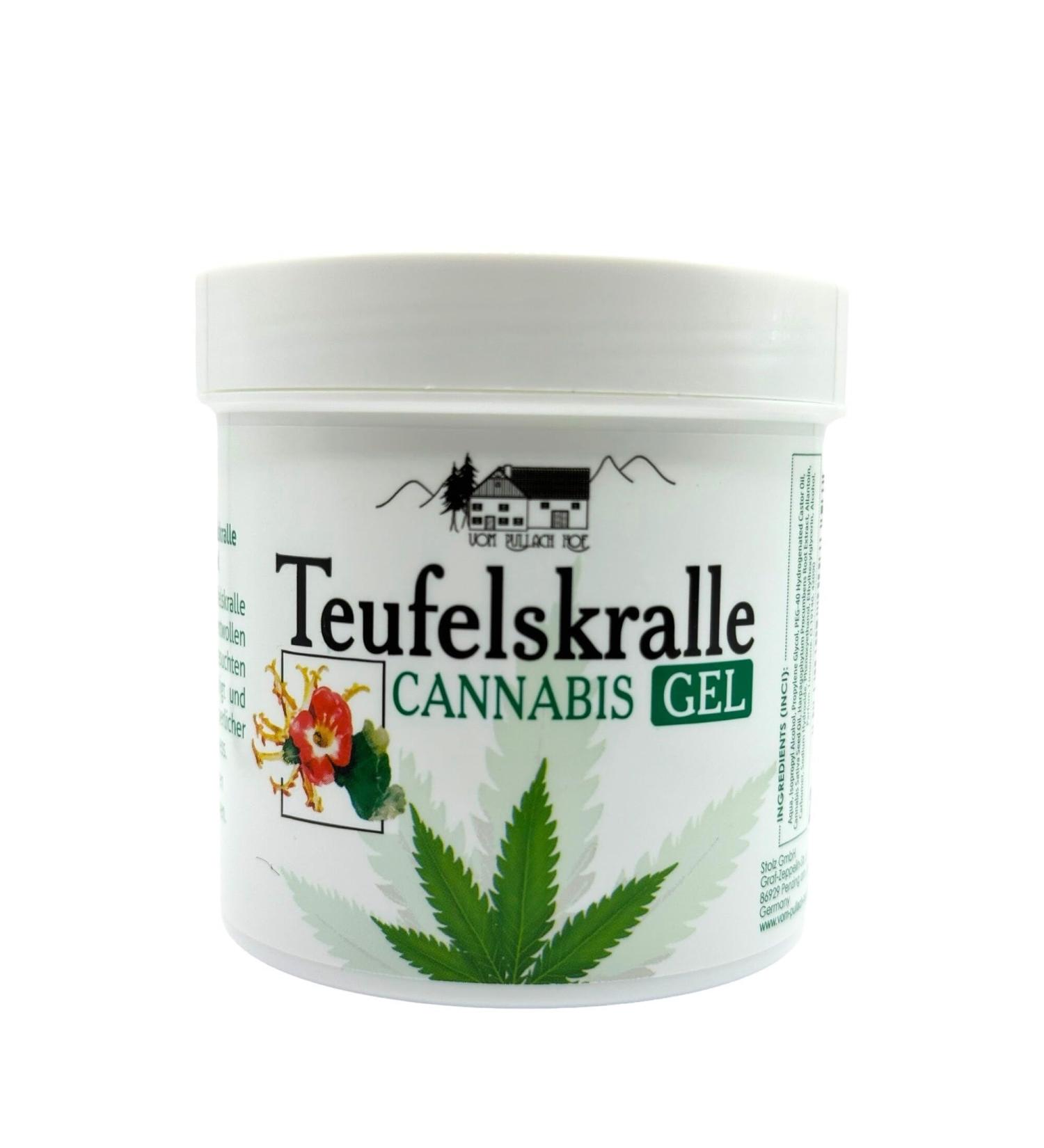 Gel de chanvre baume relaxant cr me pour les muscles et les articulations avec Harpagophytum cr me pour usage topique - Buy Online on GoSupps.com